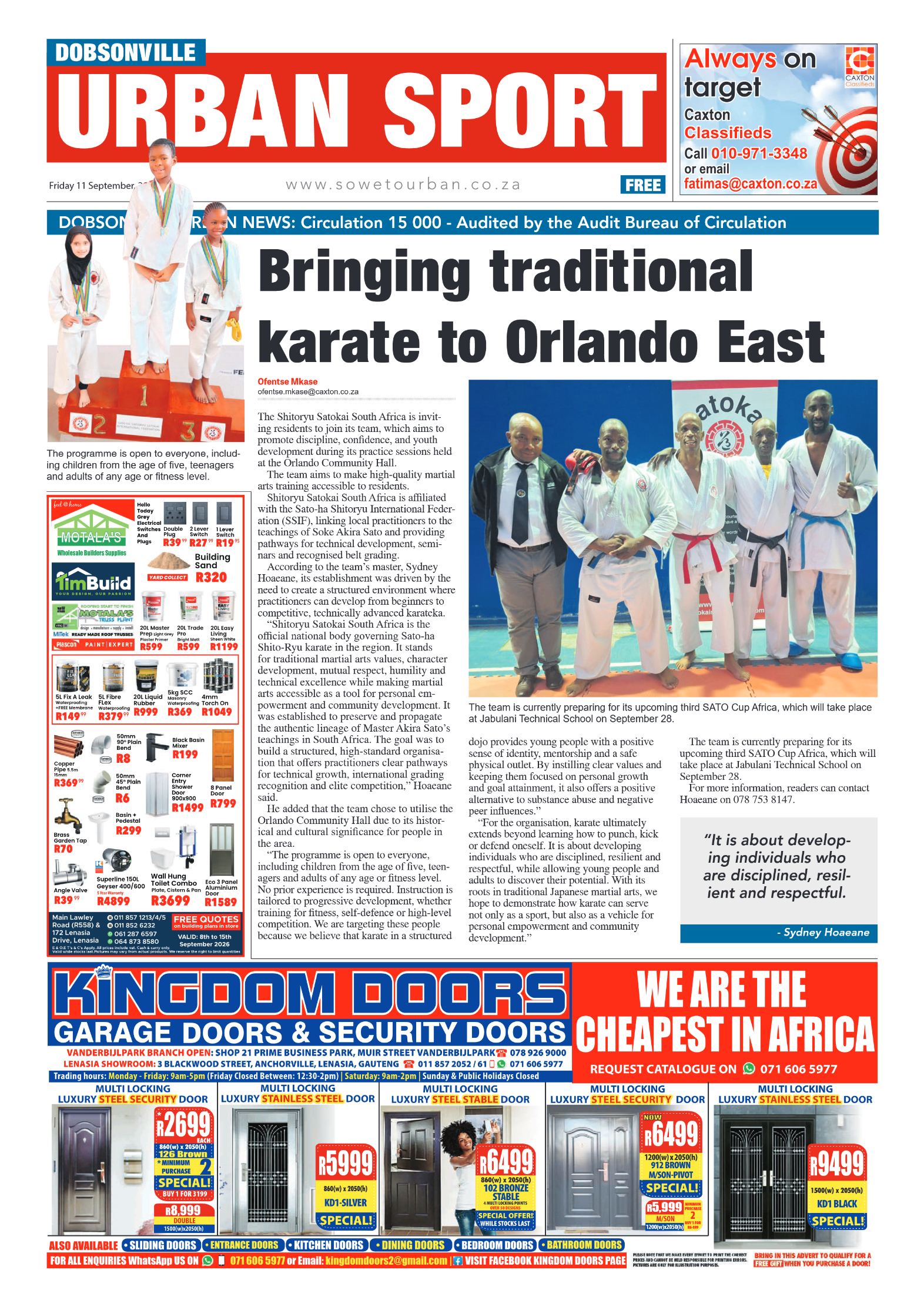 Dobsonville 11 September 2026 page 8