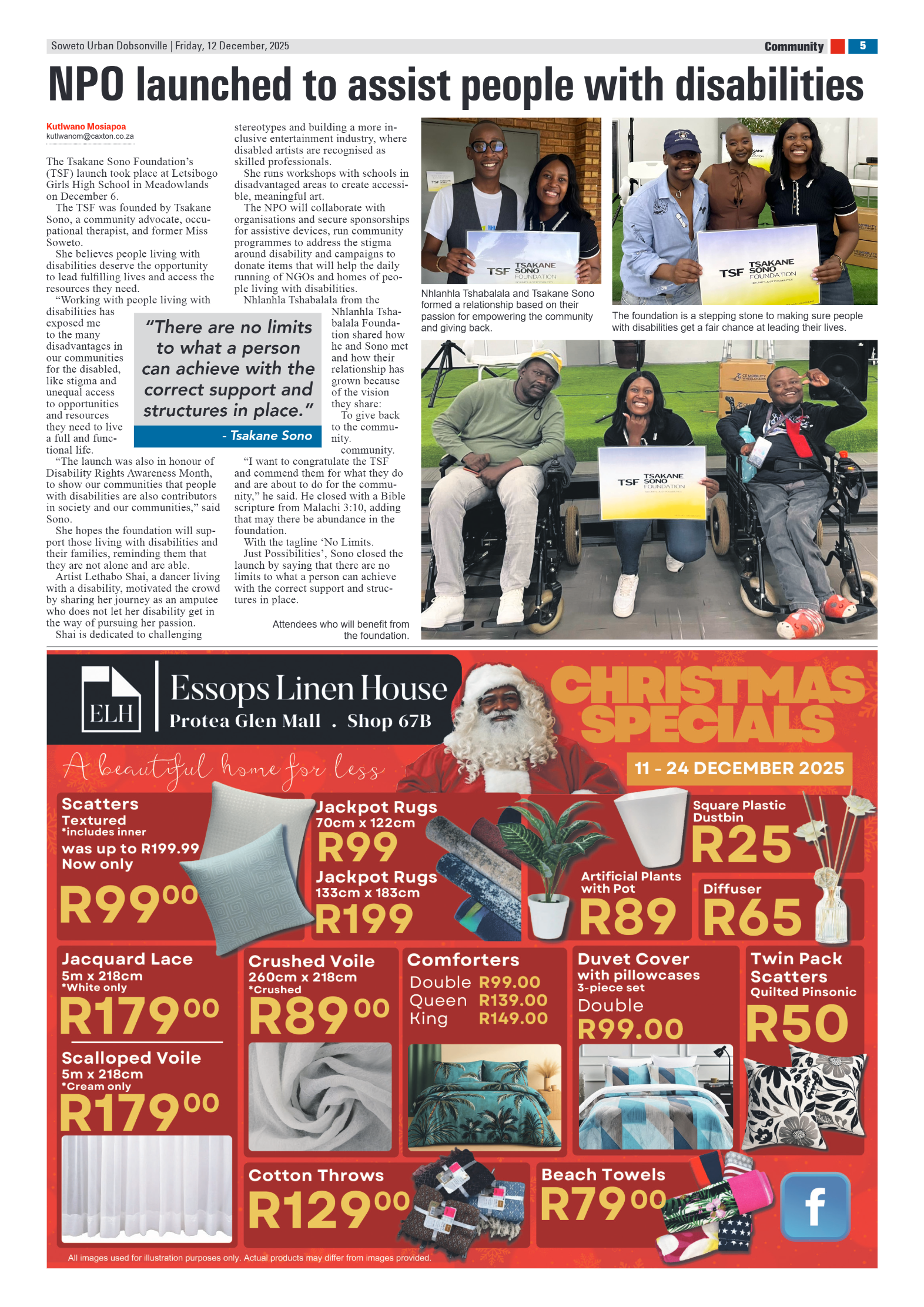 Dobsonville: 12 December 2025 page 5
