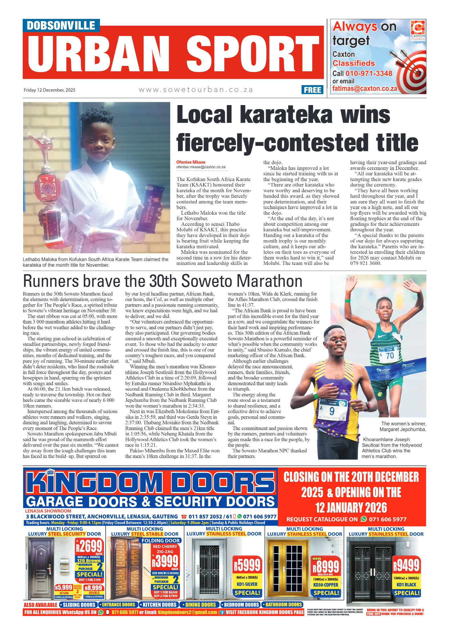 Dobsonville: 12 December 2025 page 8