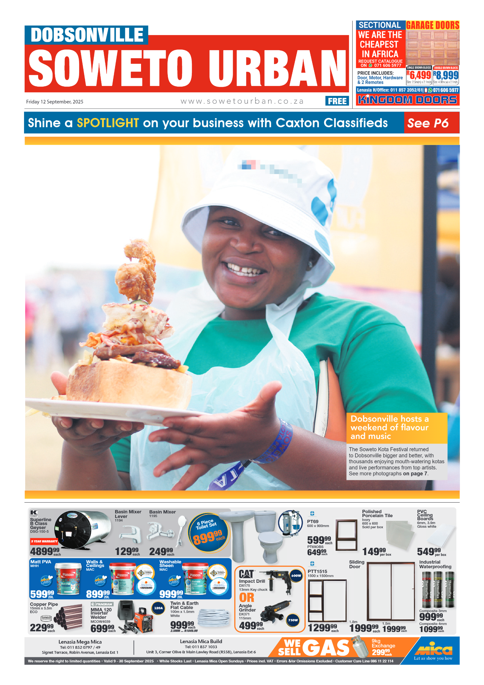 Dobsonville: 12 September 20225 page 1
