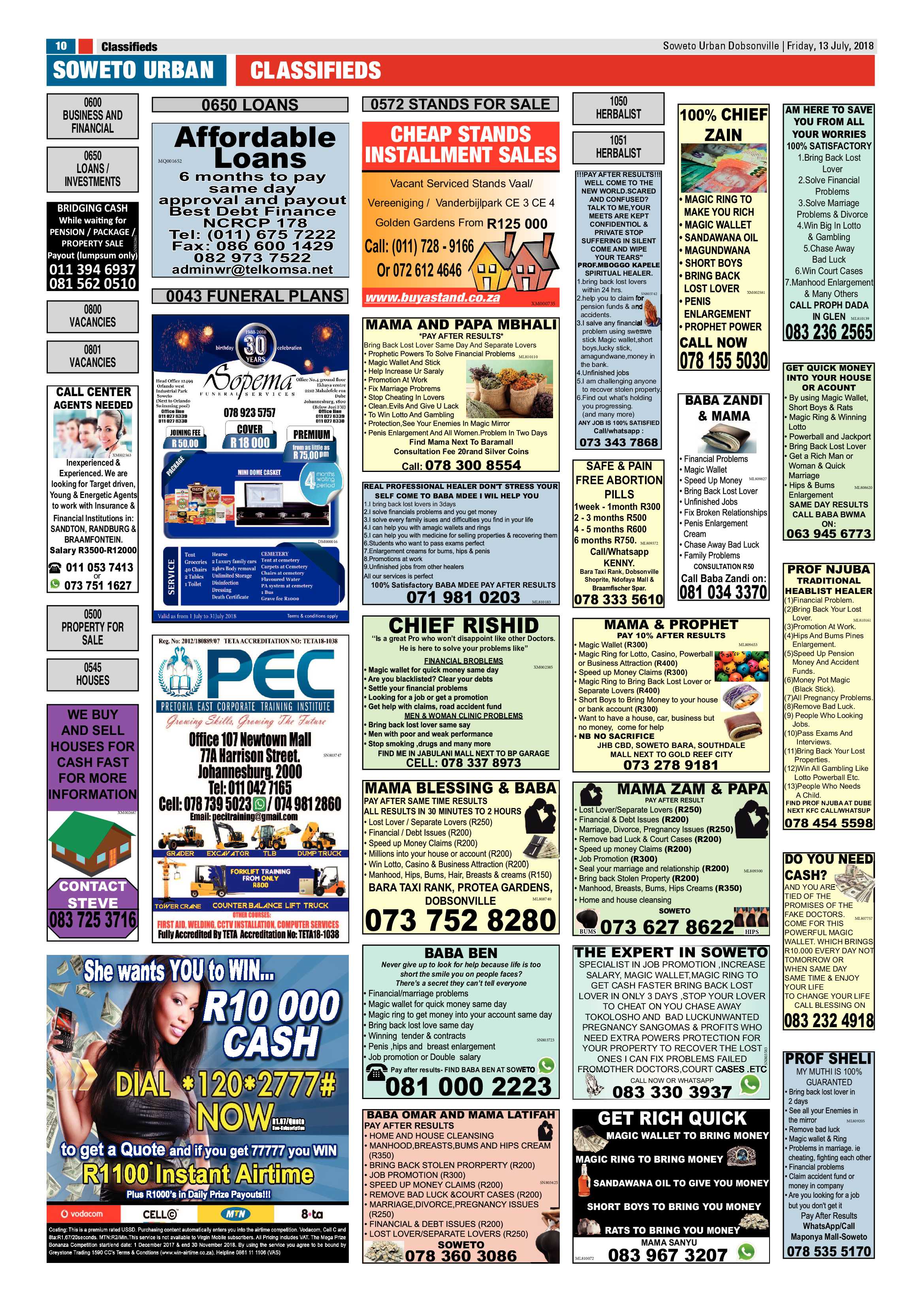 Dobsonville – July 13, 2018 issue page 10