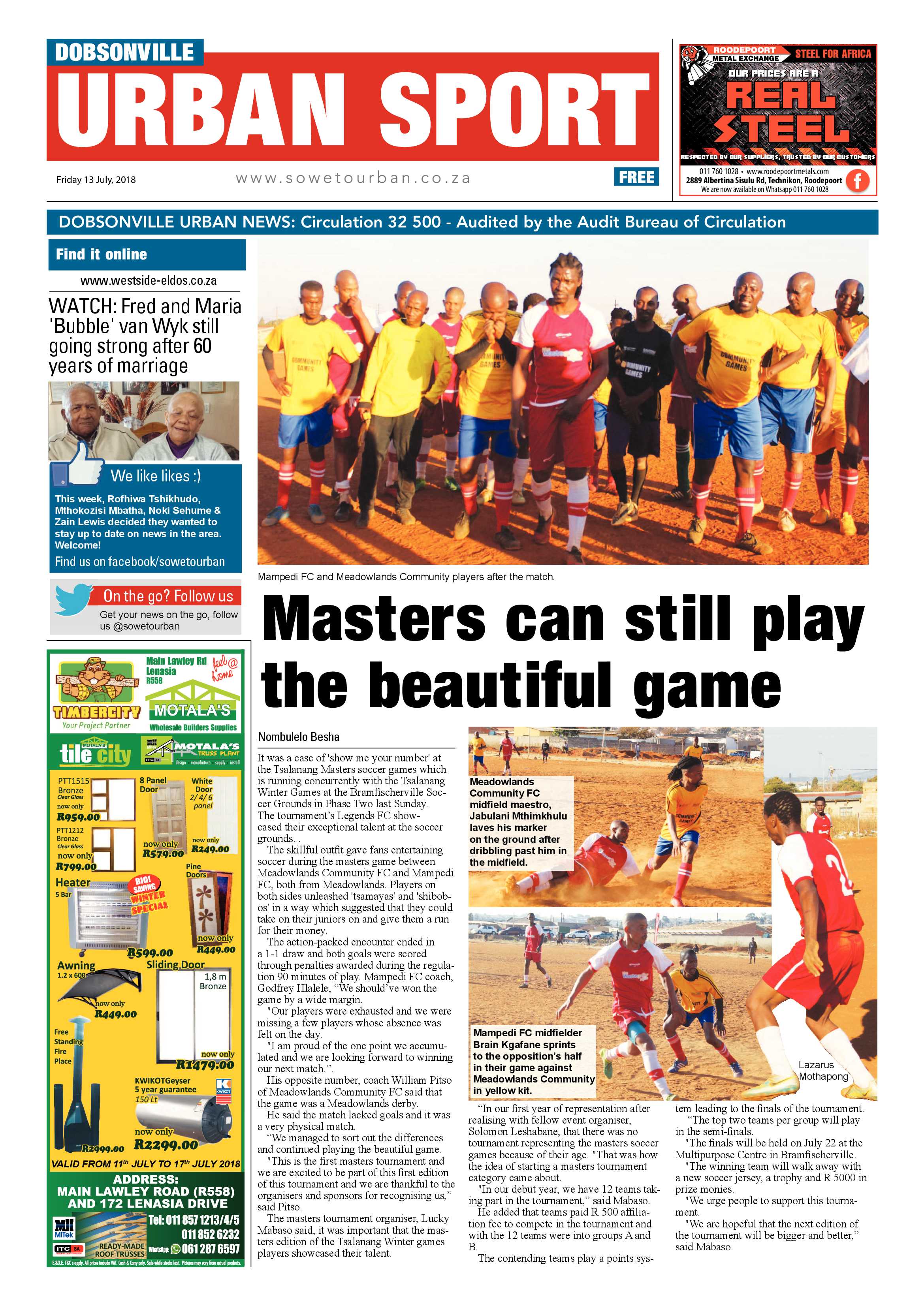 Dobsonville – July 13, 2018 issue page 12