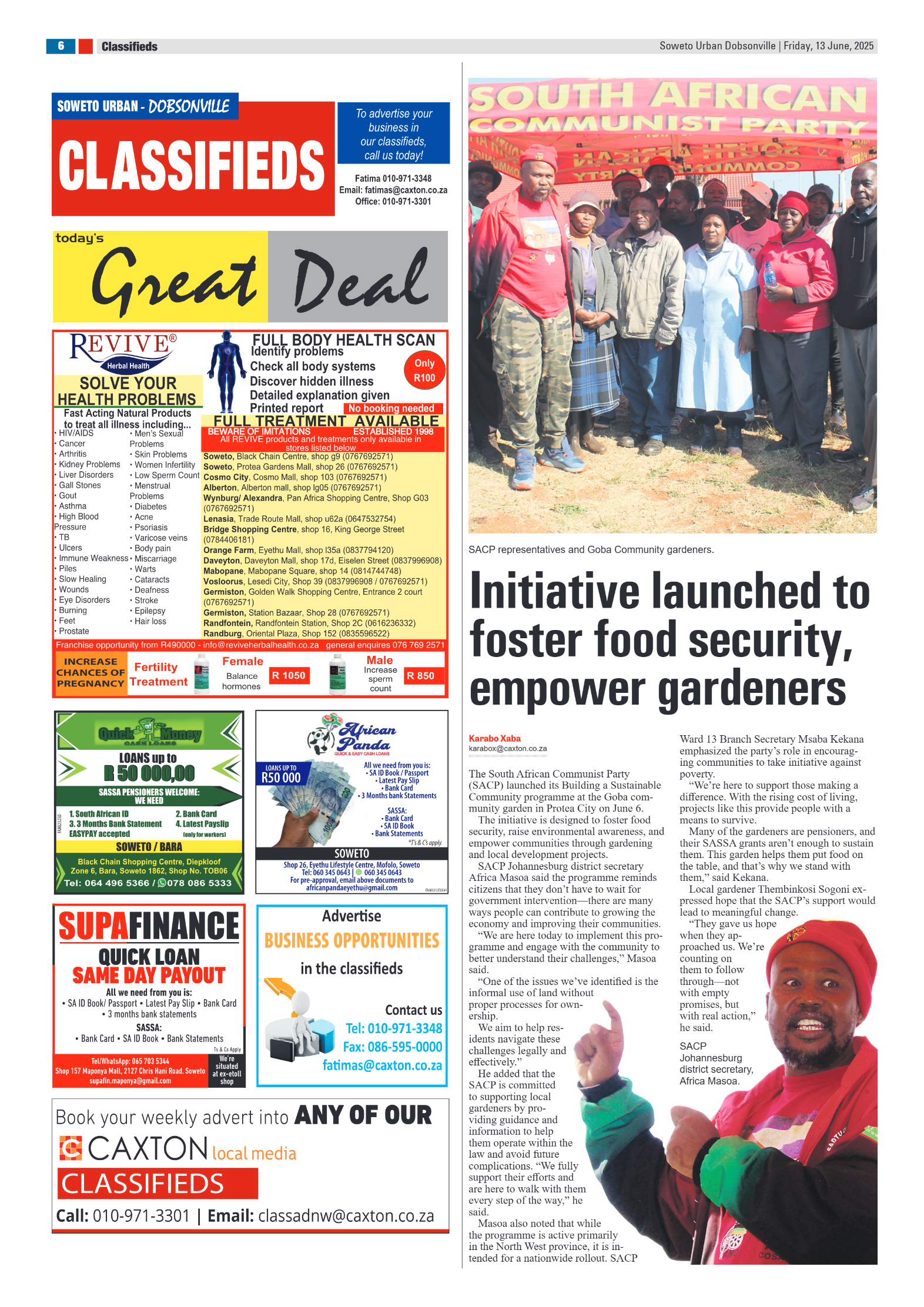 Dobsonville: 13 June 2025 page 6