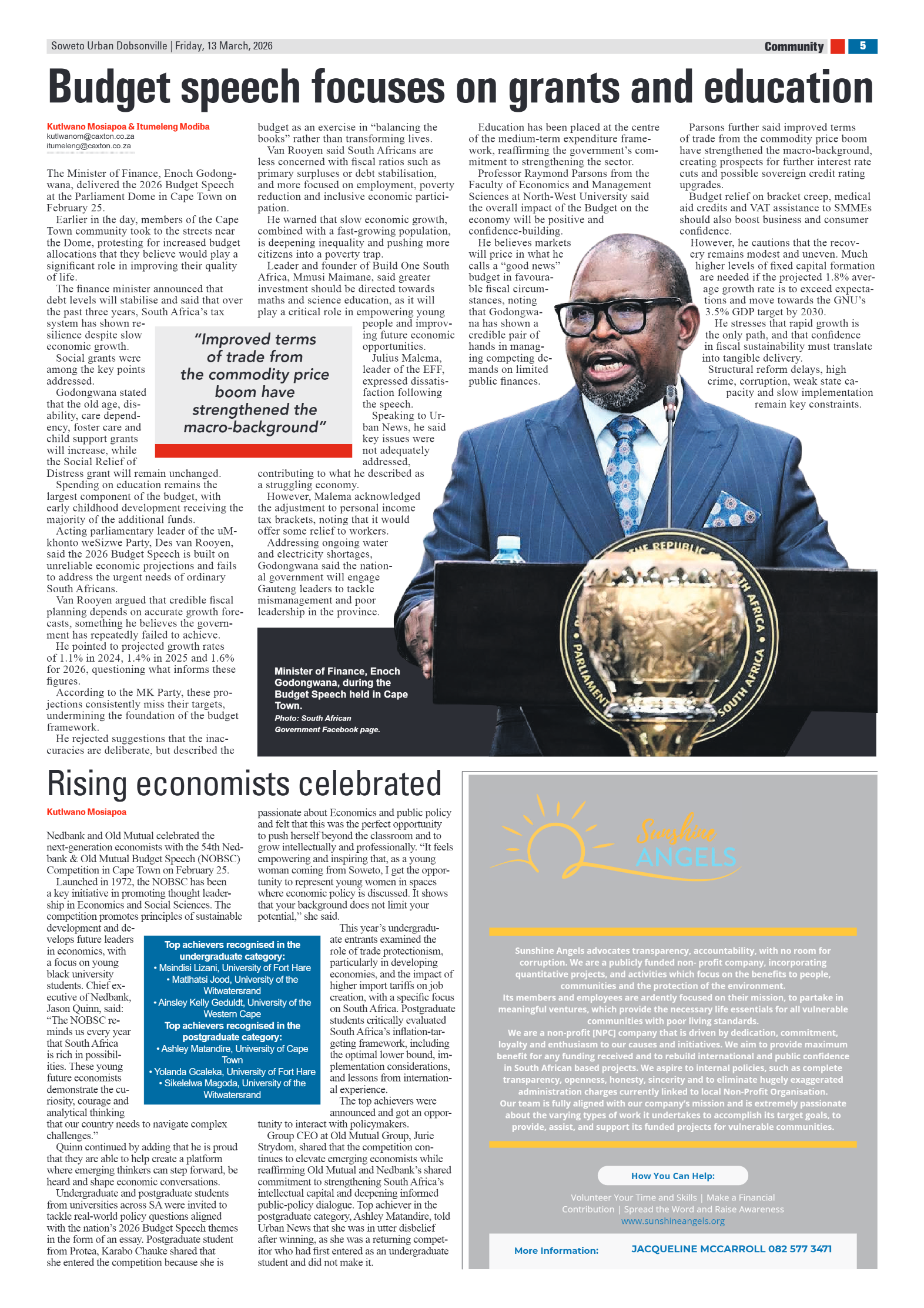 Dobsonville: 13 March 2026 page 5