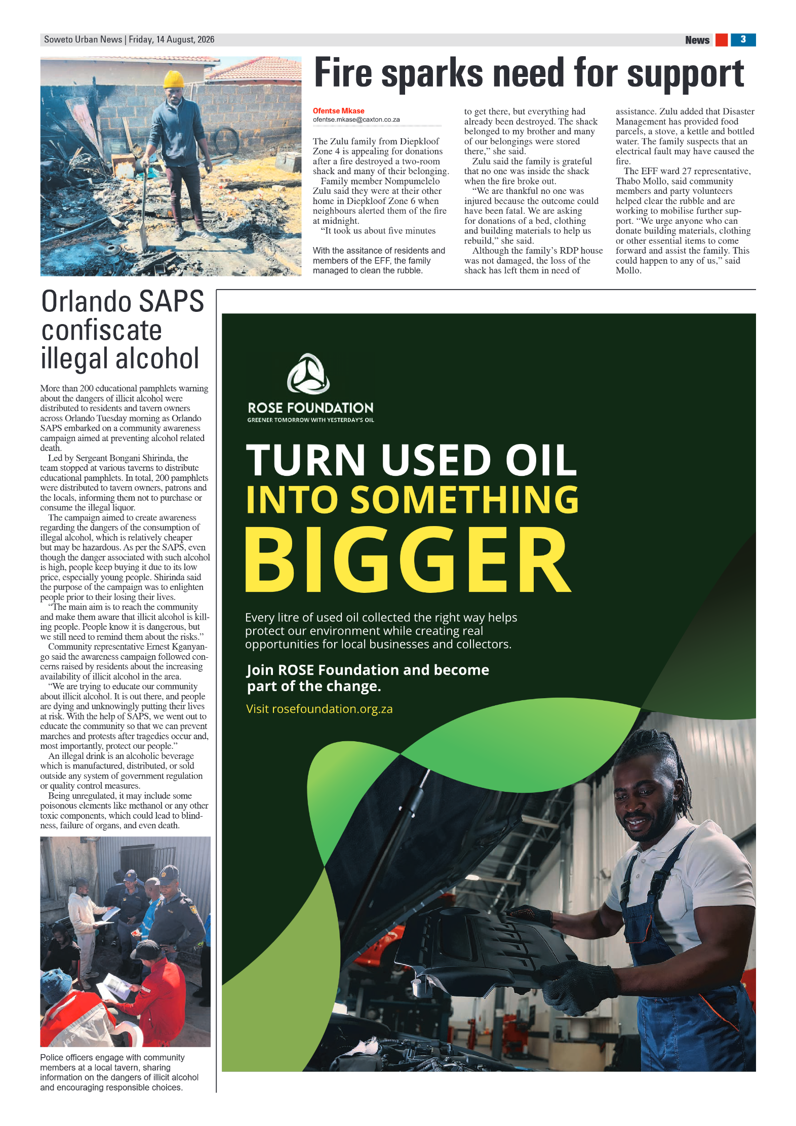 Dobsonville 14 August 2026 page 3