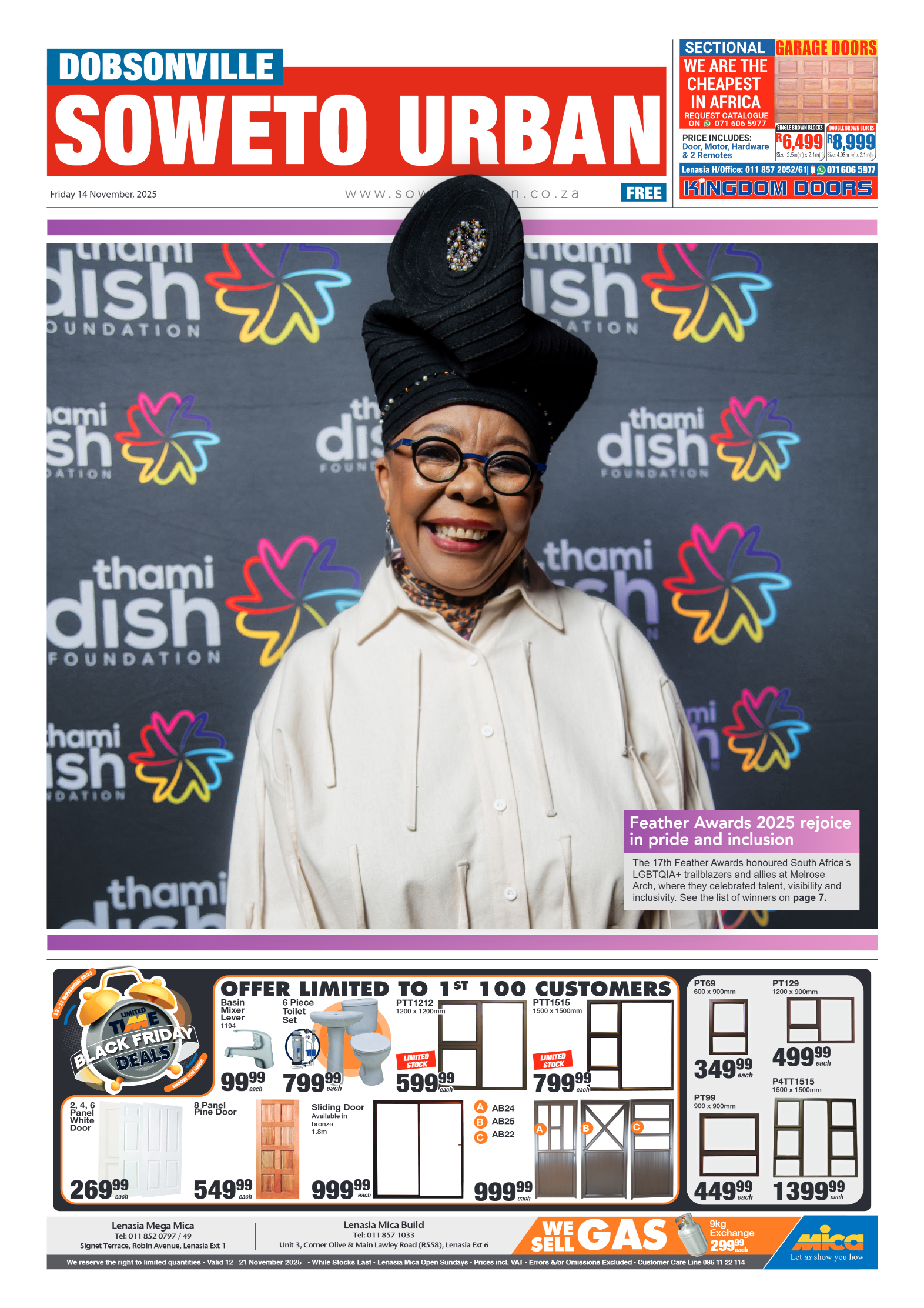 Dobsonville: 14 November 2025 page 1