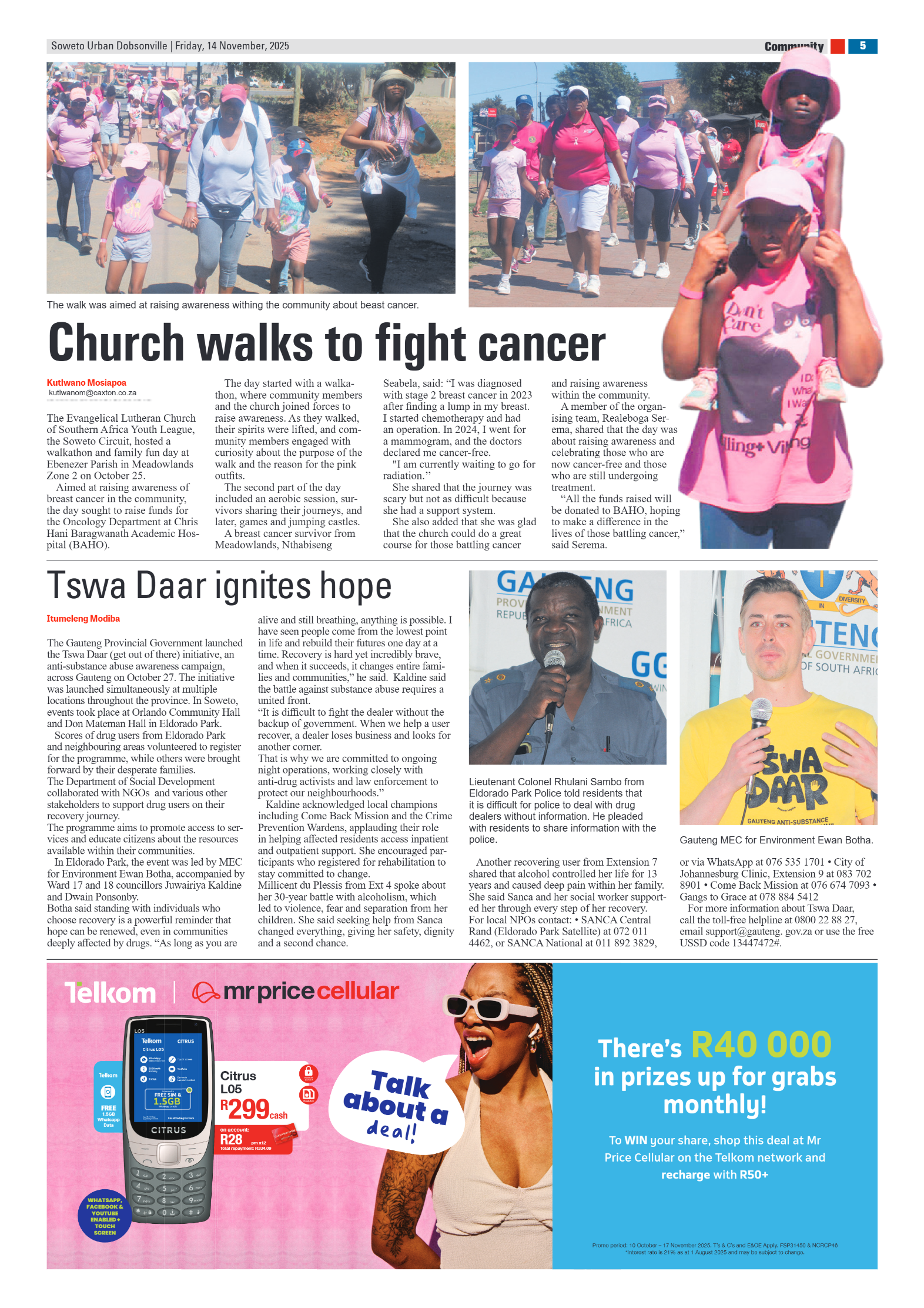 Dobsonville: 14 November 2025 page 5