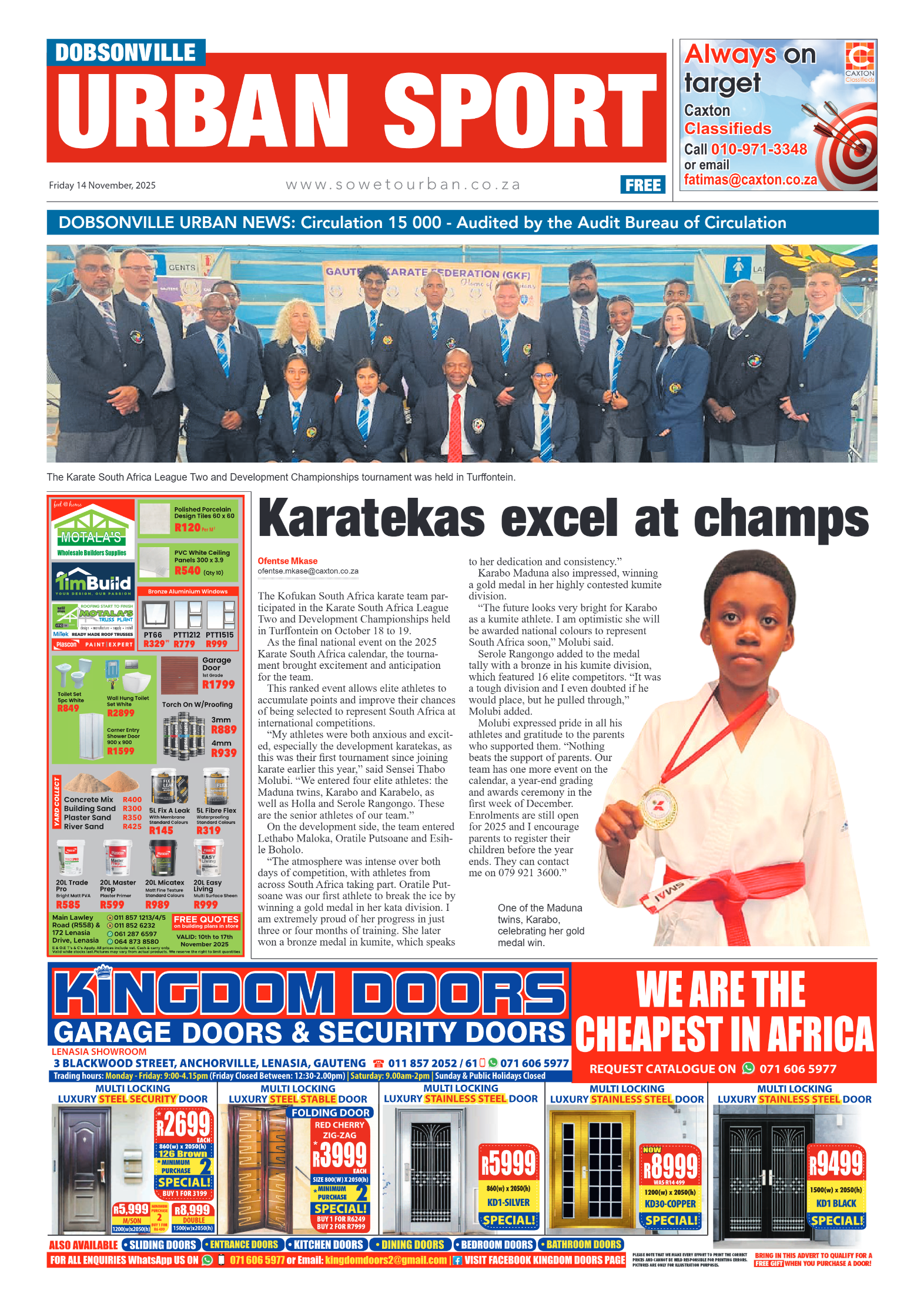 Dobsonville: 14 November 2025 page 8