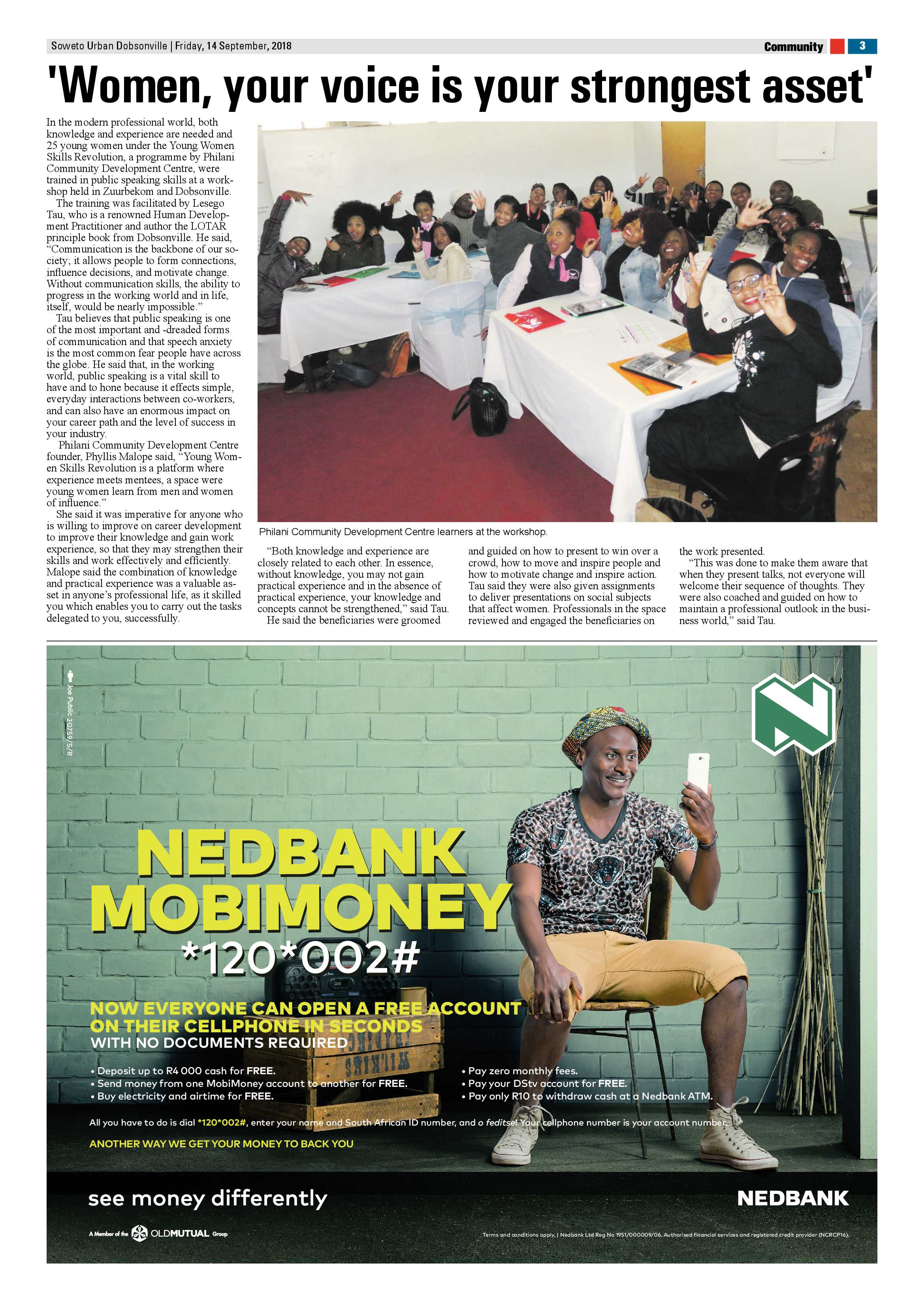 Dobsonville – September 14, 2018 issue page 3