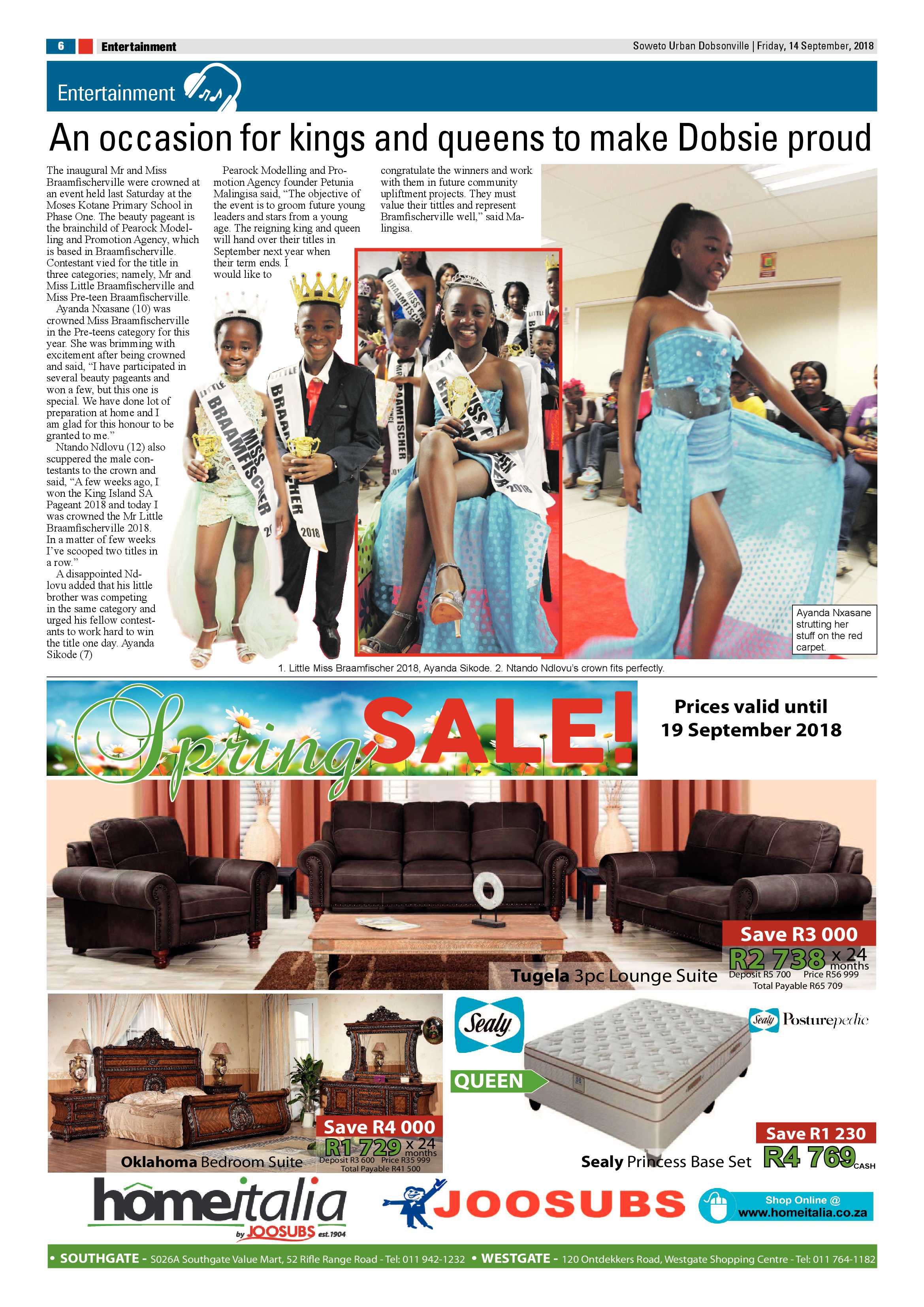 Dobsonville – September 14, 2018 issue page 6