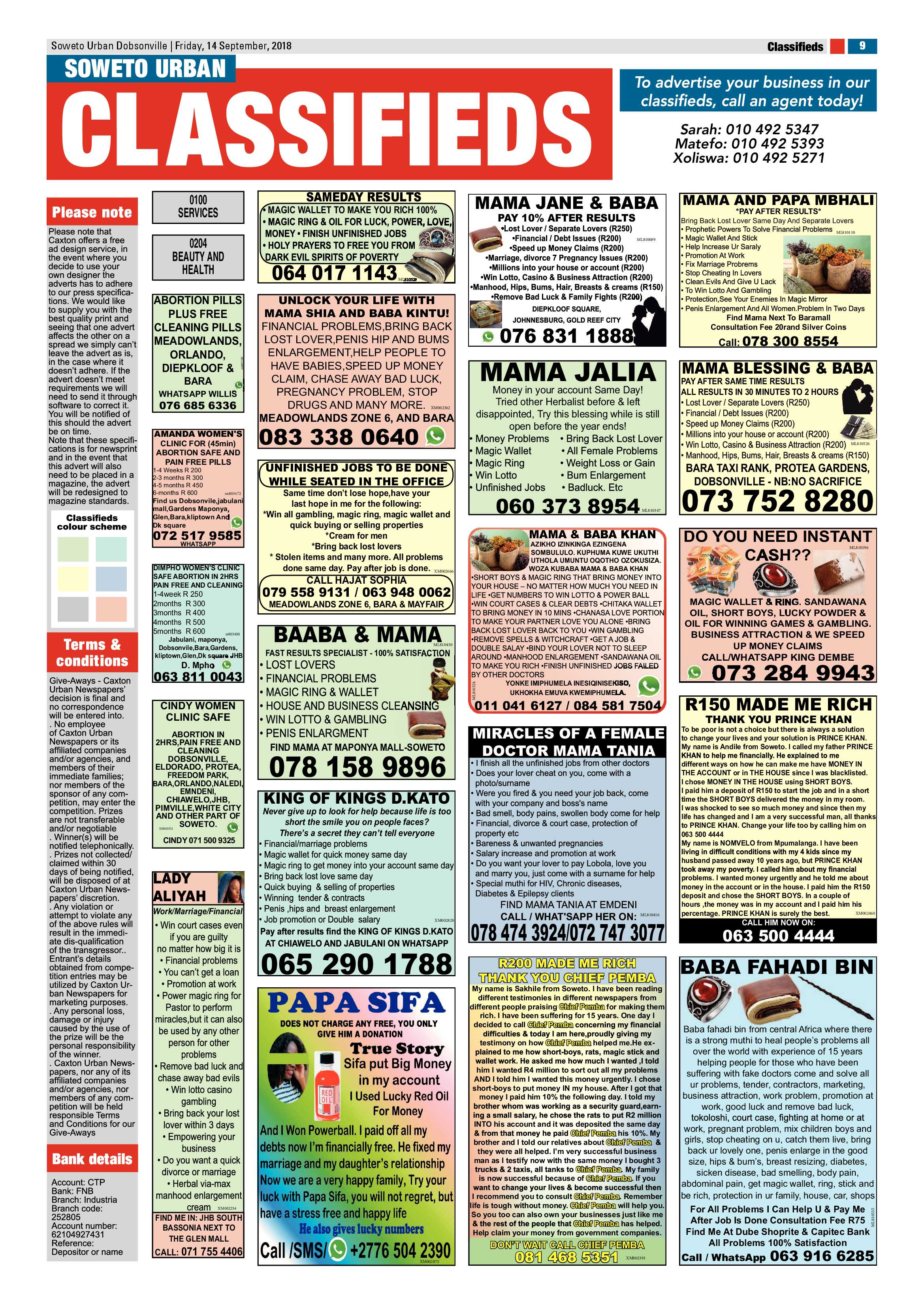 Dobsonville – September 14, 2018 issue page 9