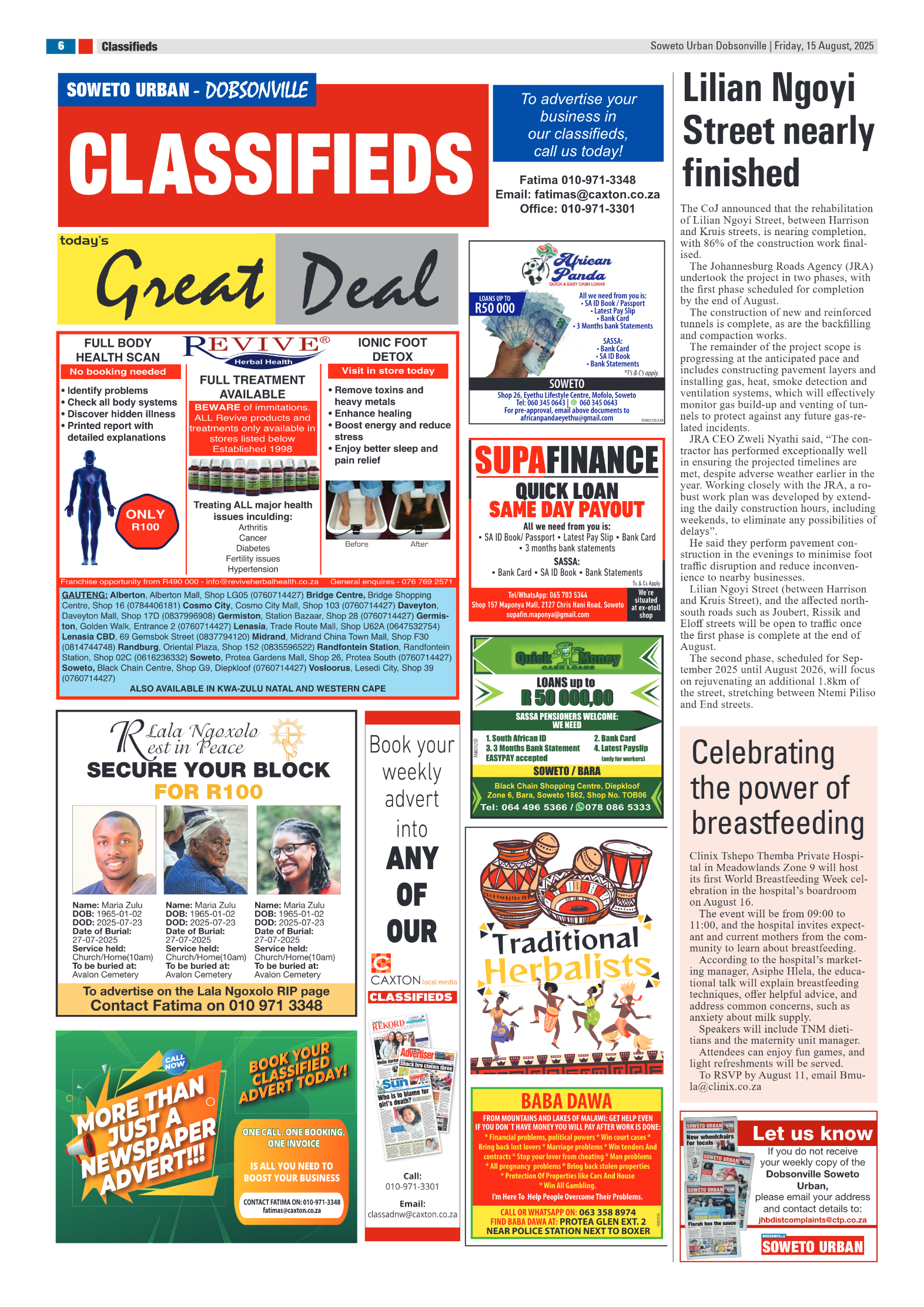 Dobsonville: 15 August 2025 page 6