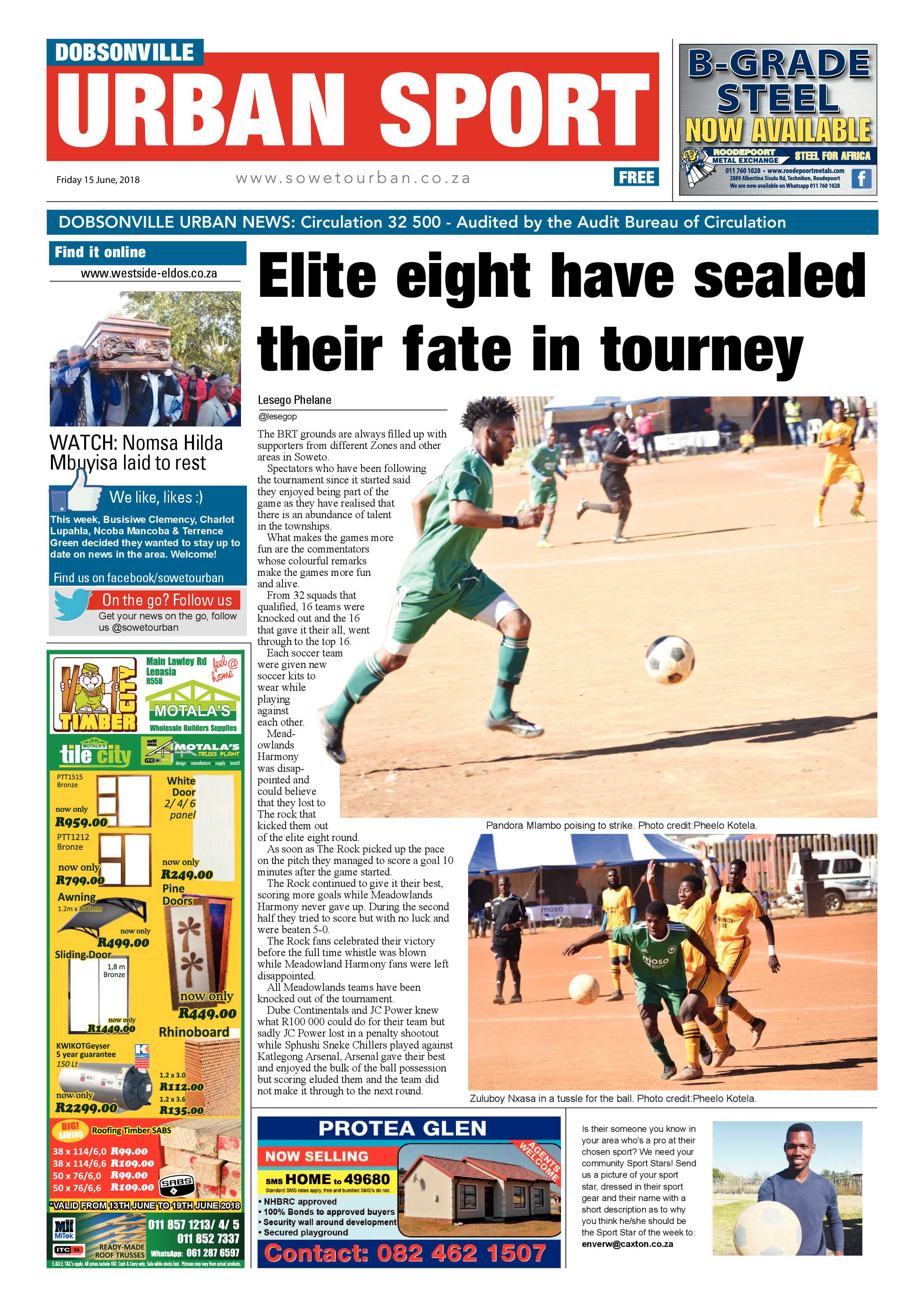 Dobsonville– June 15, 2018 issue page 12