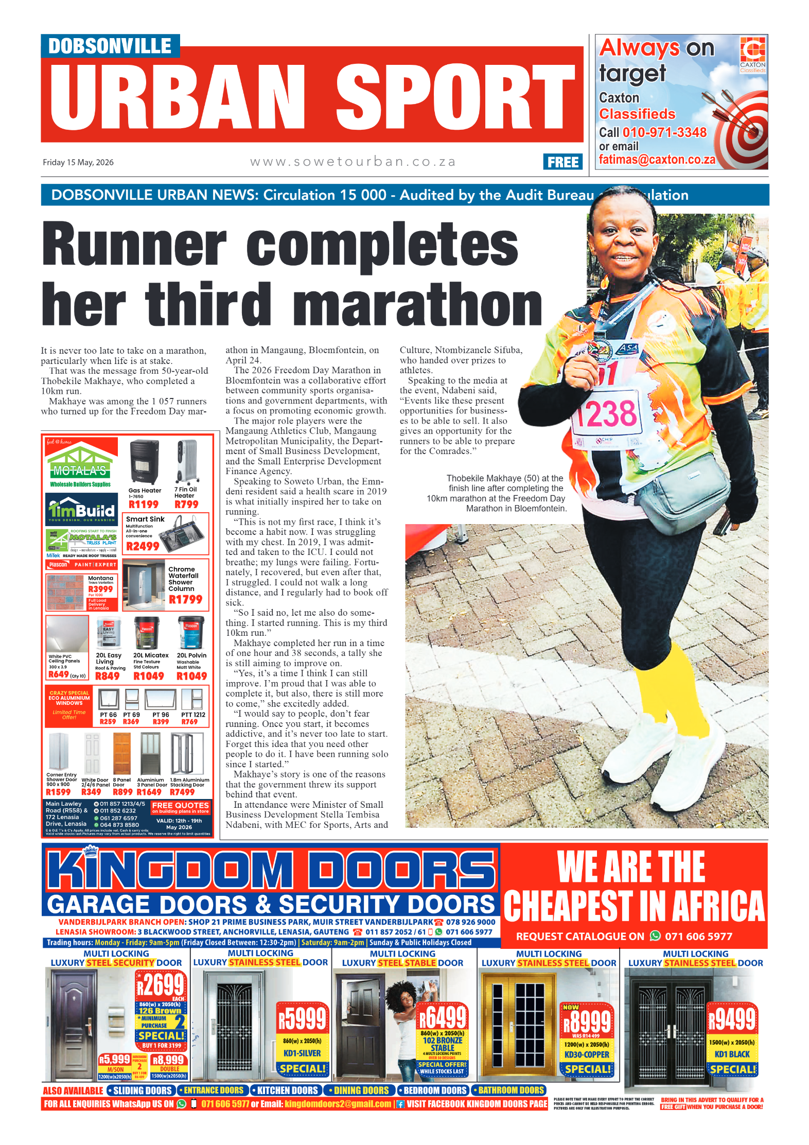 Dobsonville: 15 May 2026 page 8