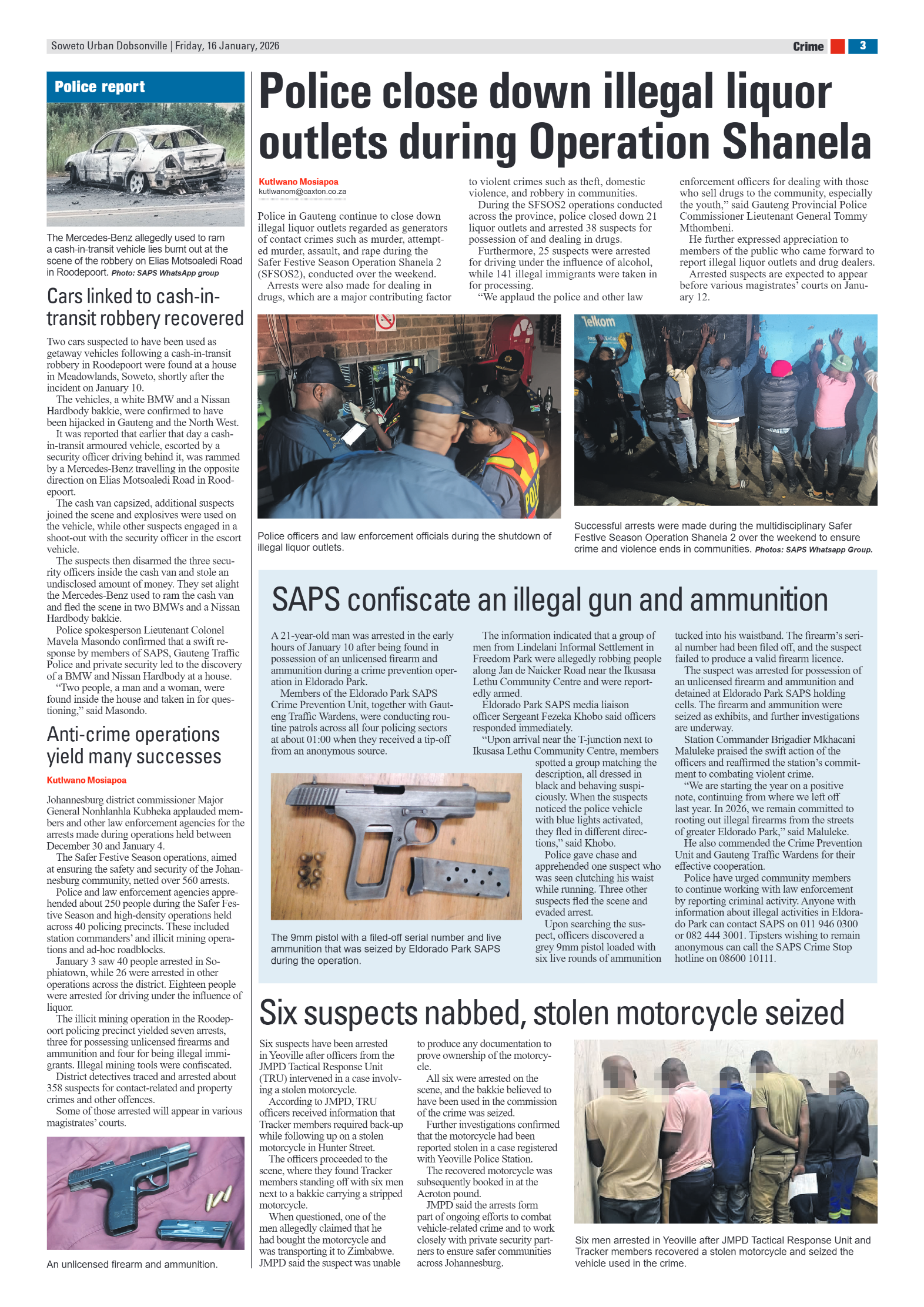 Dobsonville: 16 January 2026 page 3