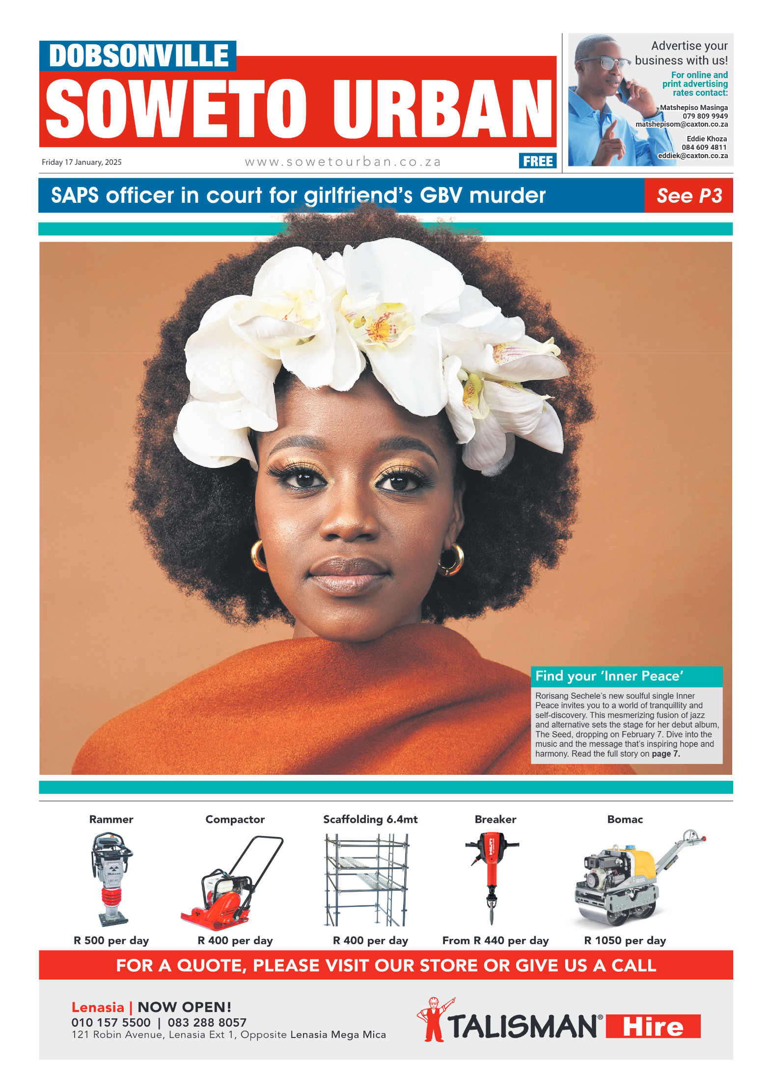 Dobsonville: 17 January 2025 page 1