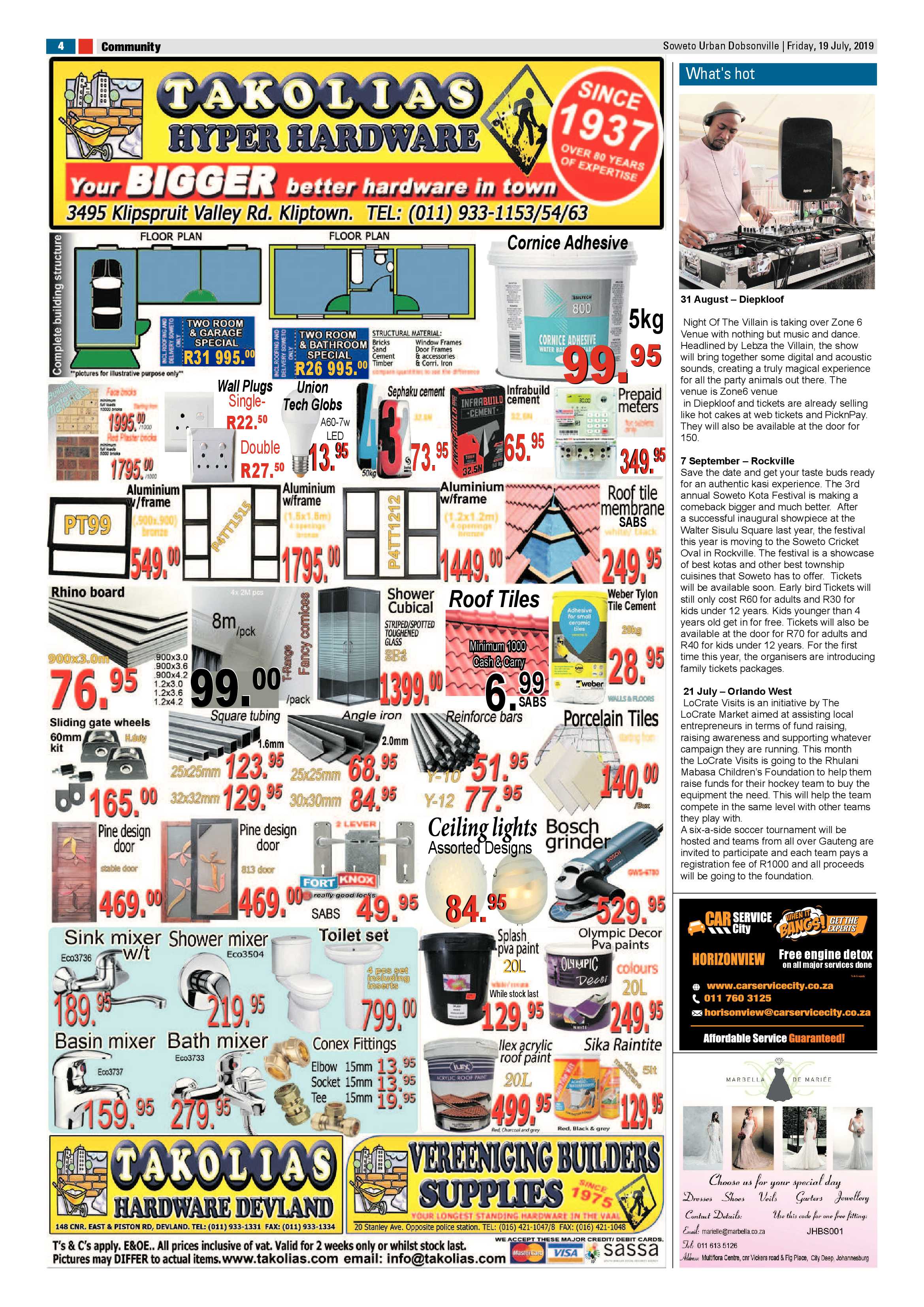Dobsonville News – July 19, 2019 page 4