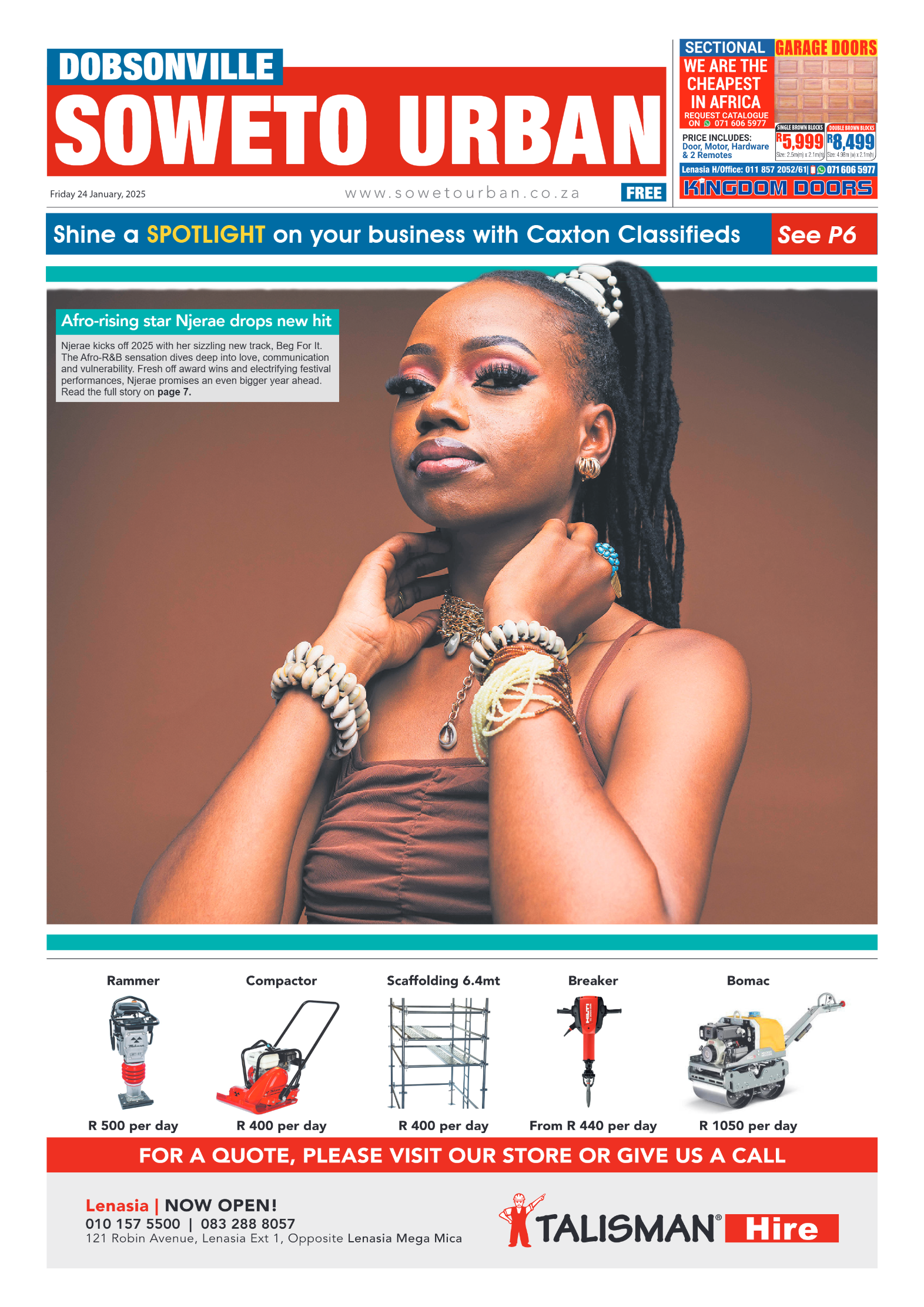 Dobsonville: 24 January 2025 page 1