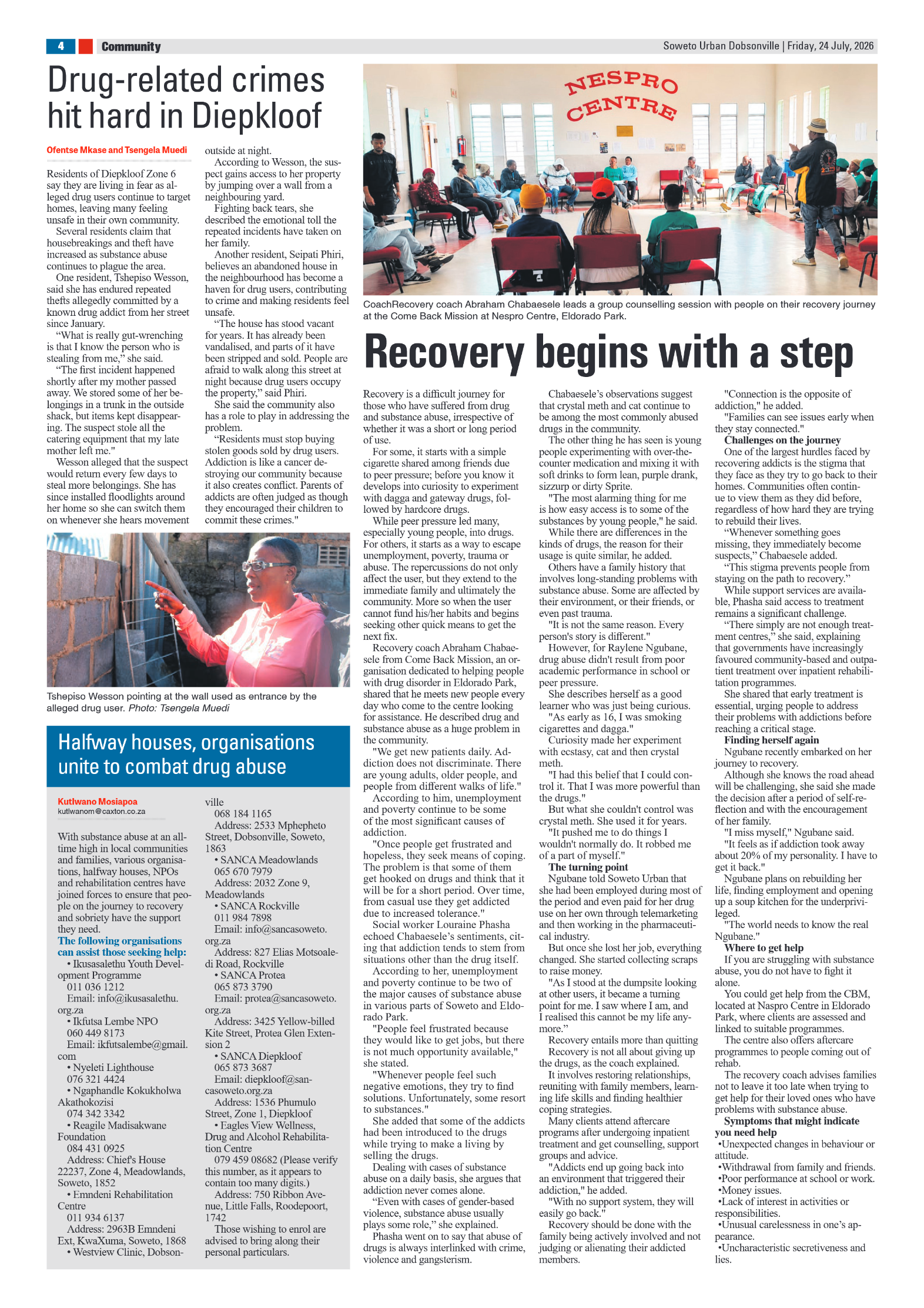 Dobsonville 24 July 2026 page 4