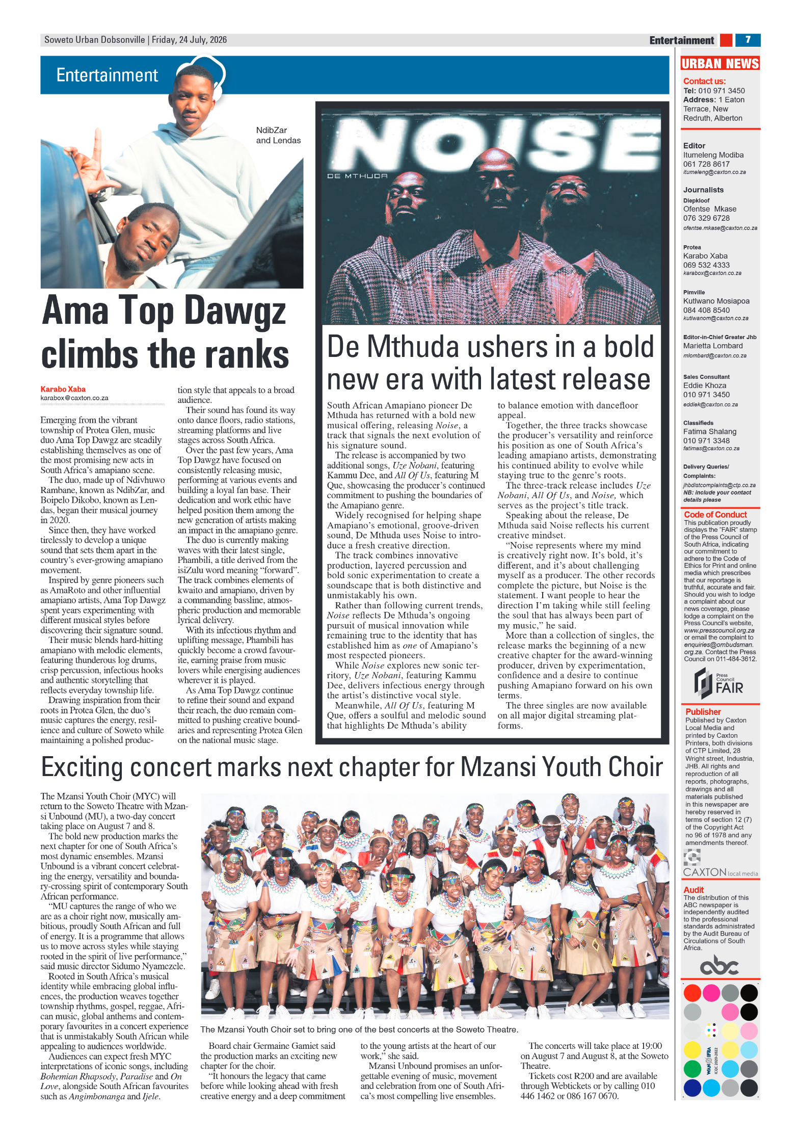 Dobsonville 24 July 2026 page 7