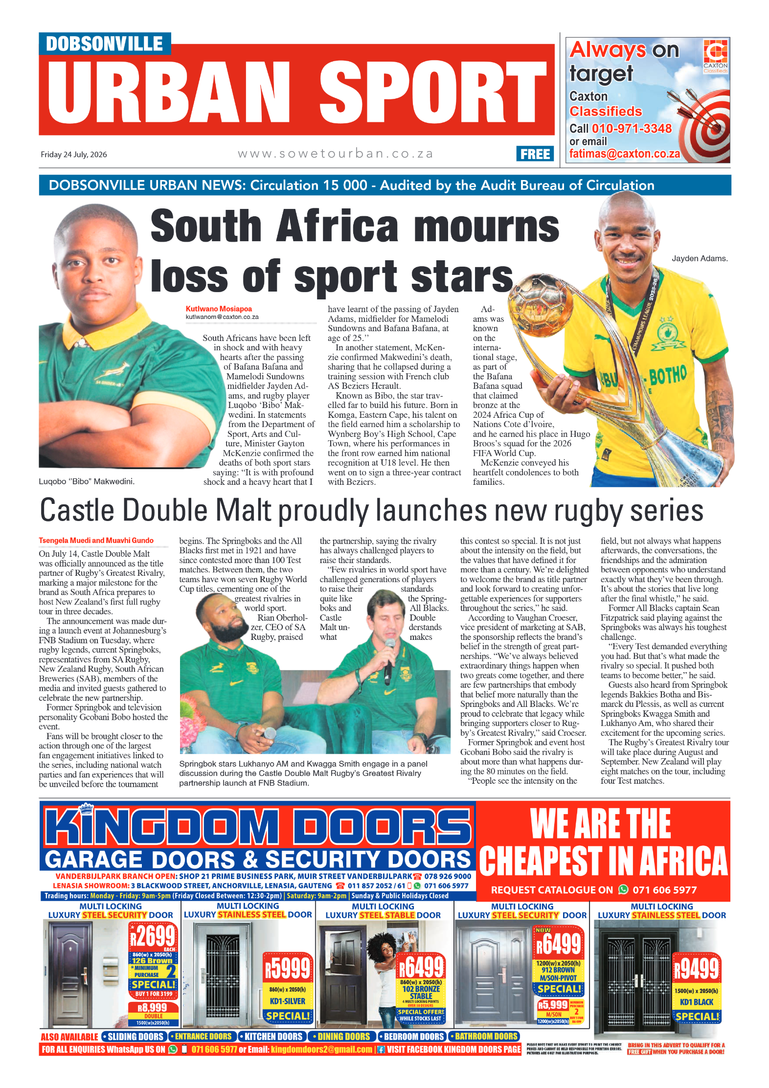 Dobsonville 24 July 2026 page 8