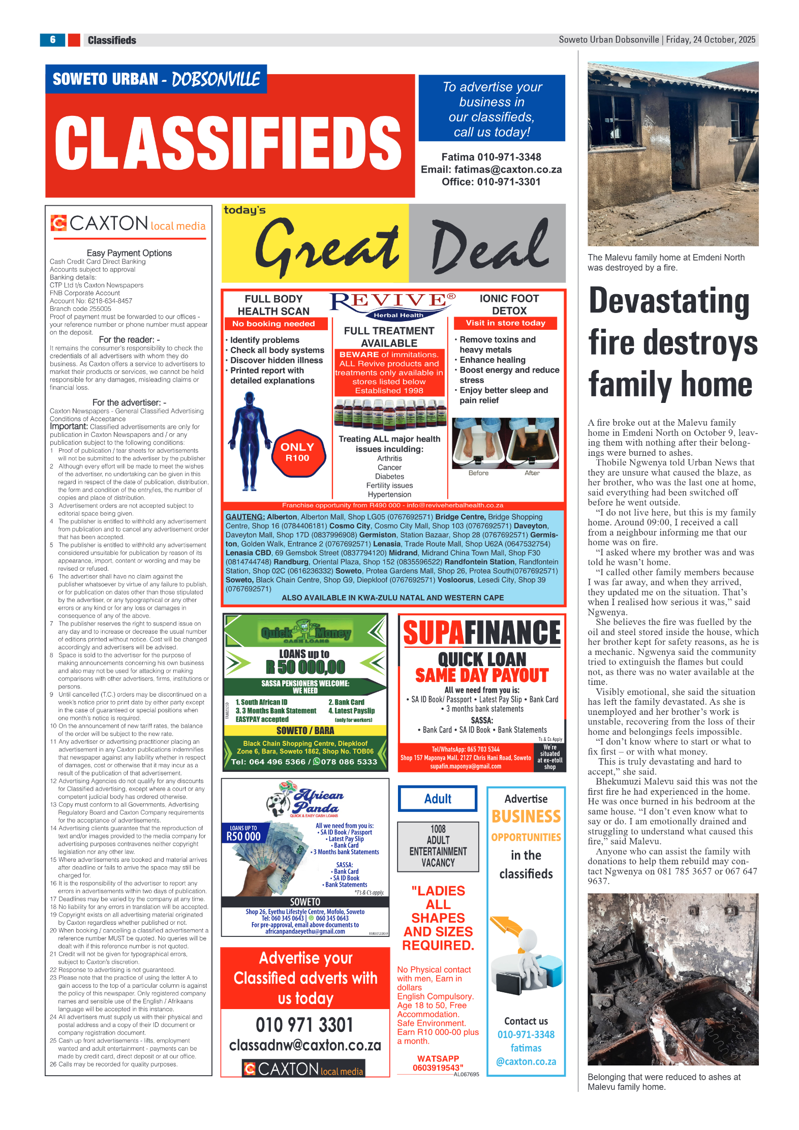 Dobsonville: 24 October 2025 page 6