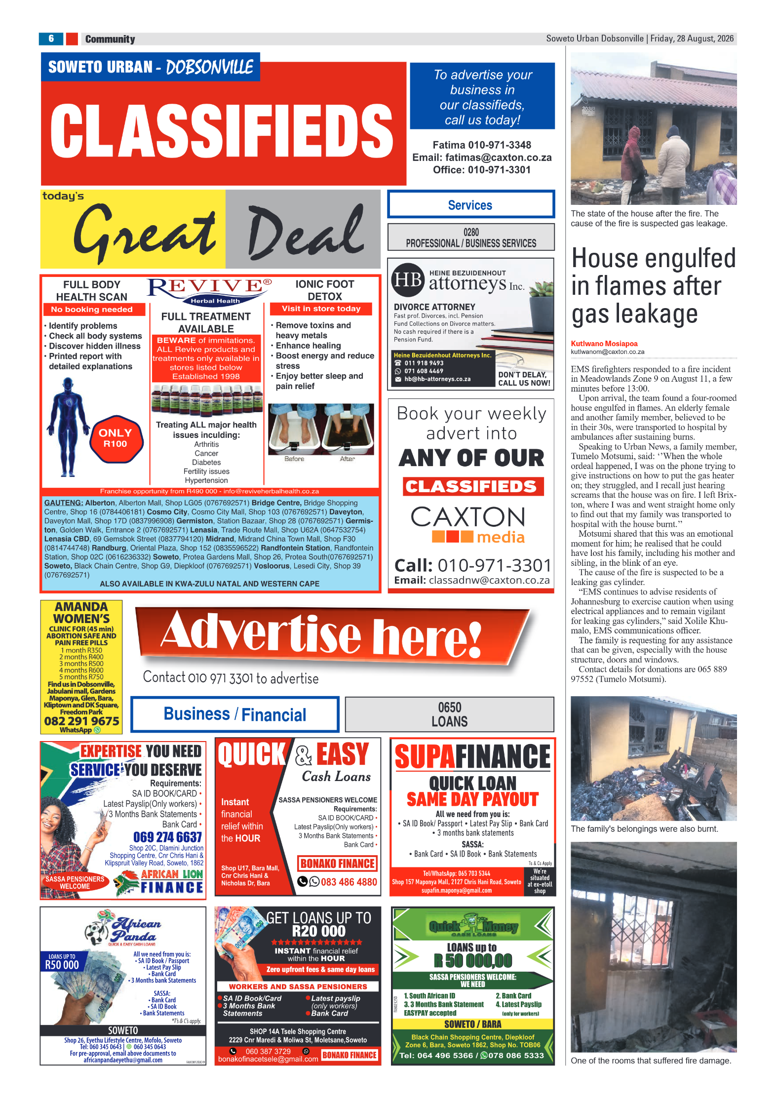Dobsonville 28 August 2026 page 6