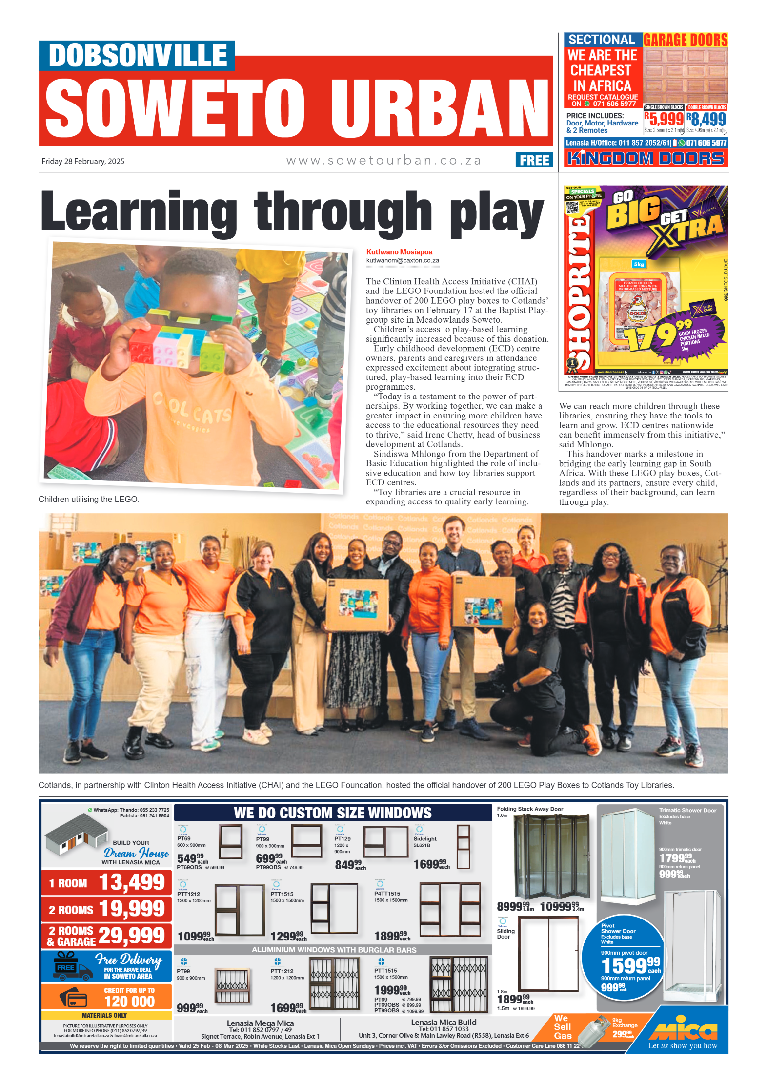 Dobsonville: 25 February 2025 page 1