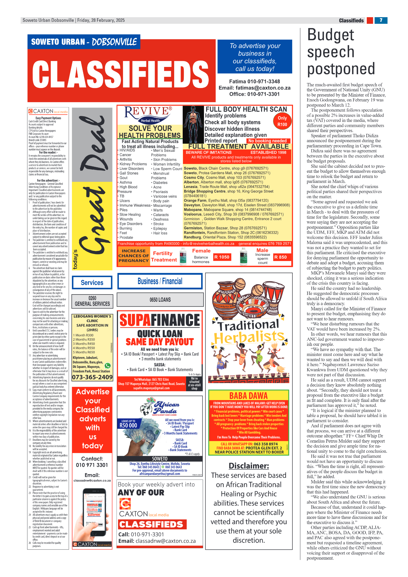 Dobsonville: 25 February 2025 page 7