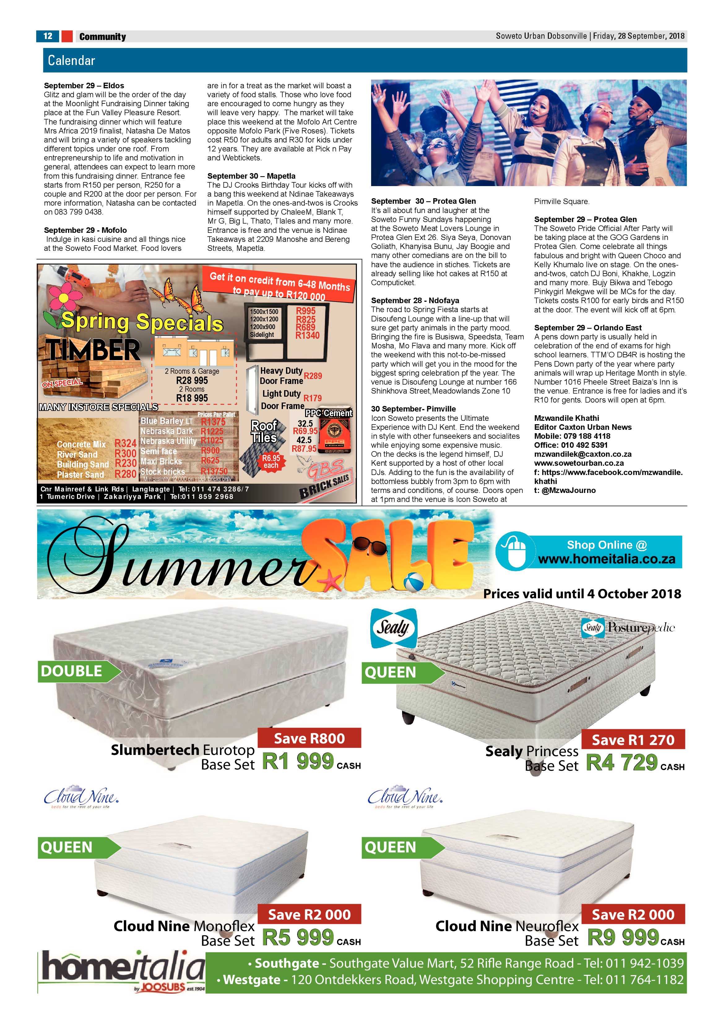 Dobsonville – September 28, 2018 issue page 12
