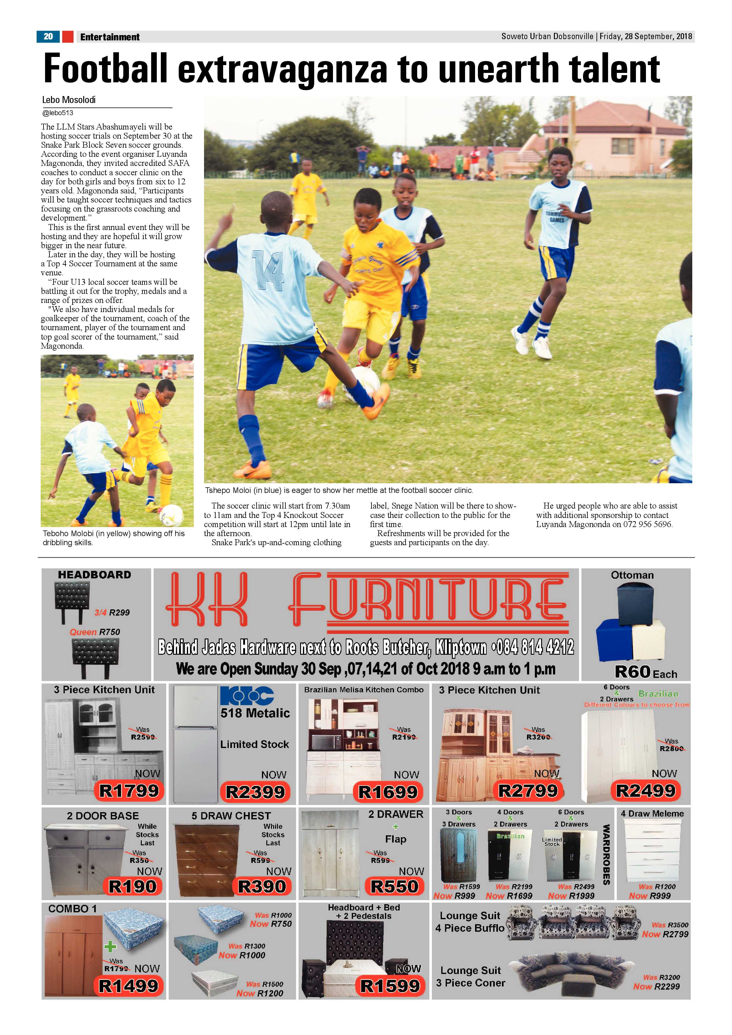Dobsonville – September 28, 2018 issue page 20