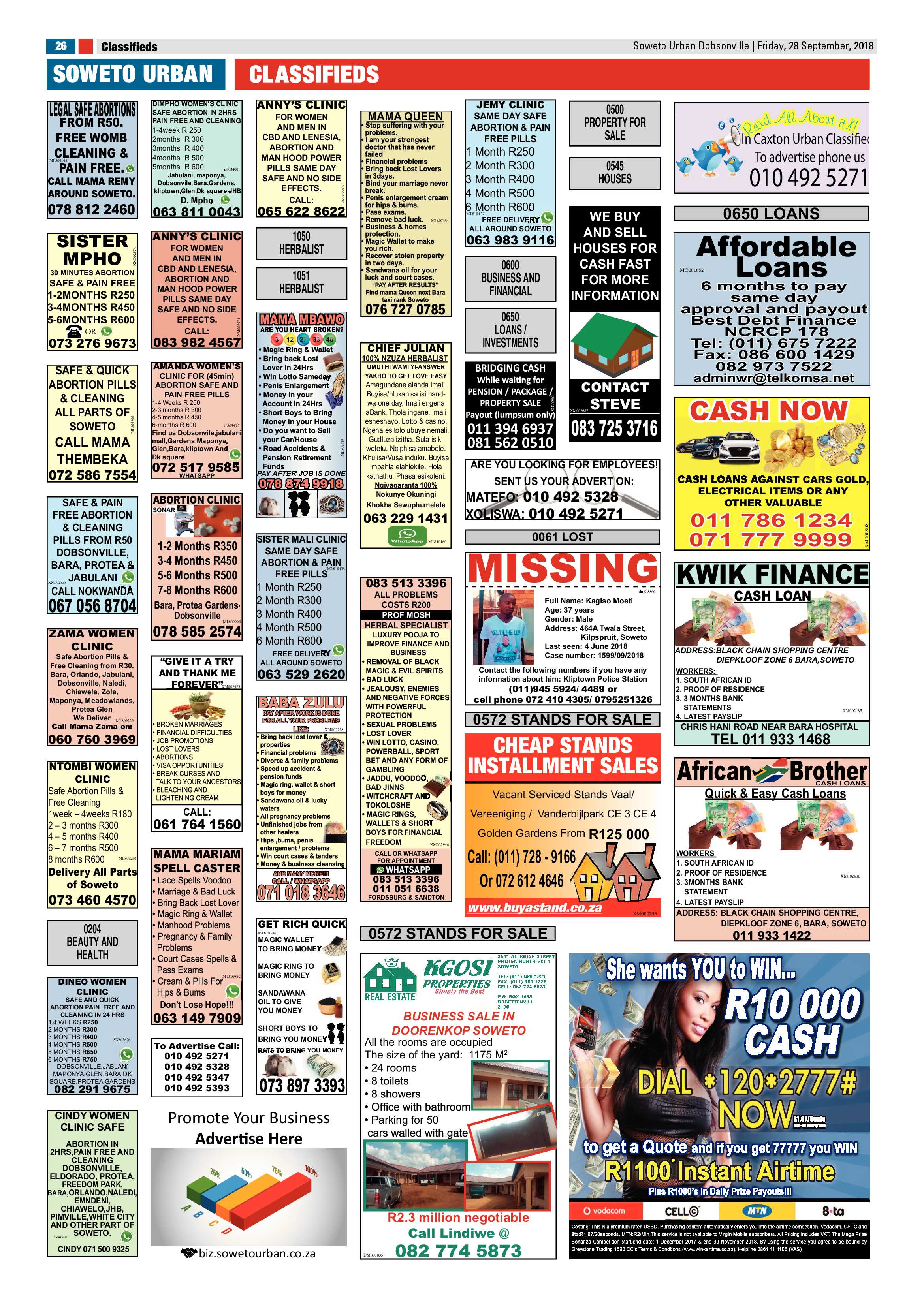 Dobsonville – September 28, 2018 issue page 26