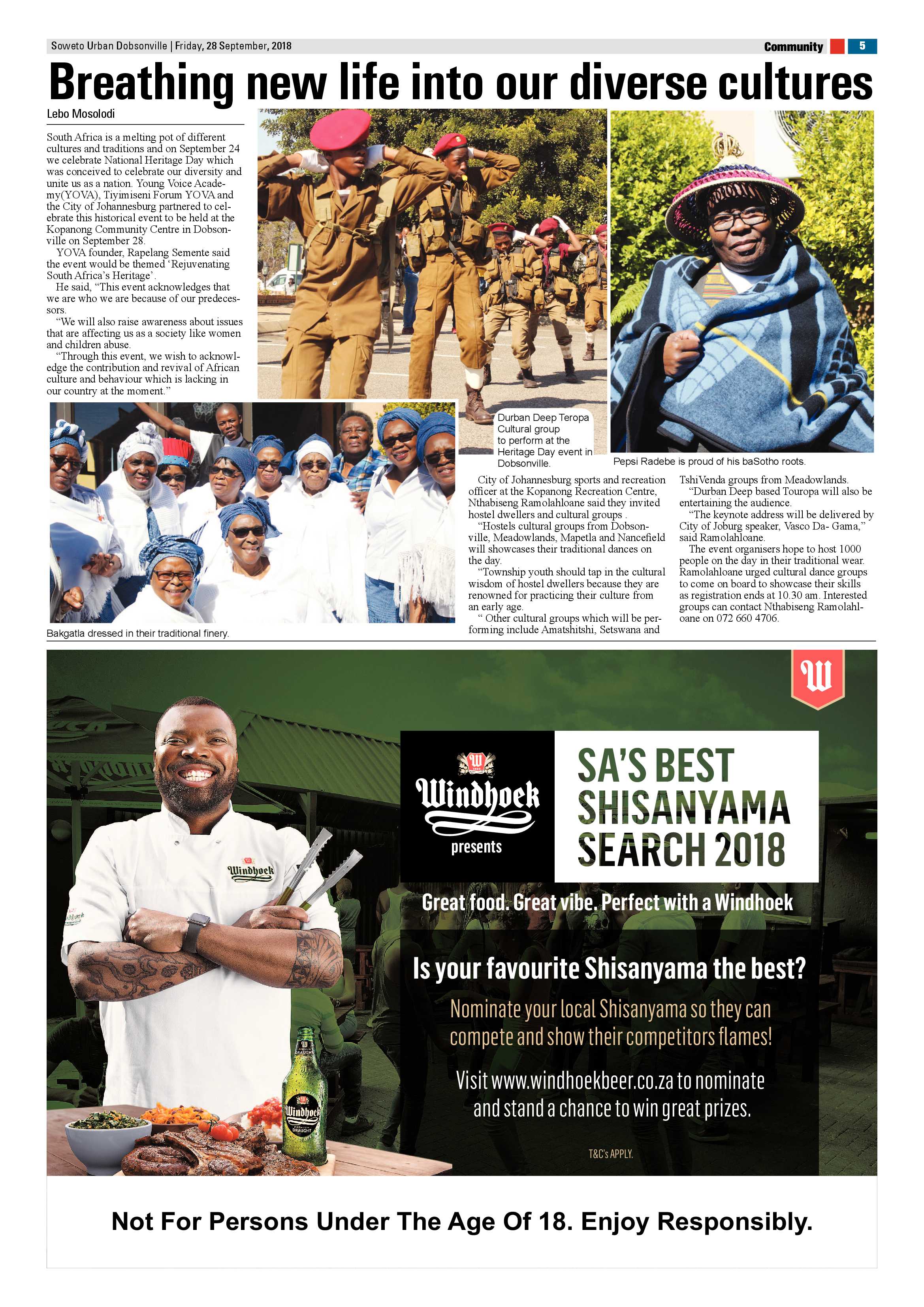 Dobsonville – September 28, 2018 issue page 5