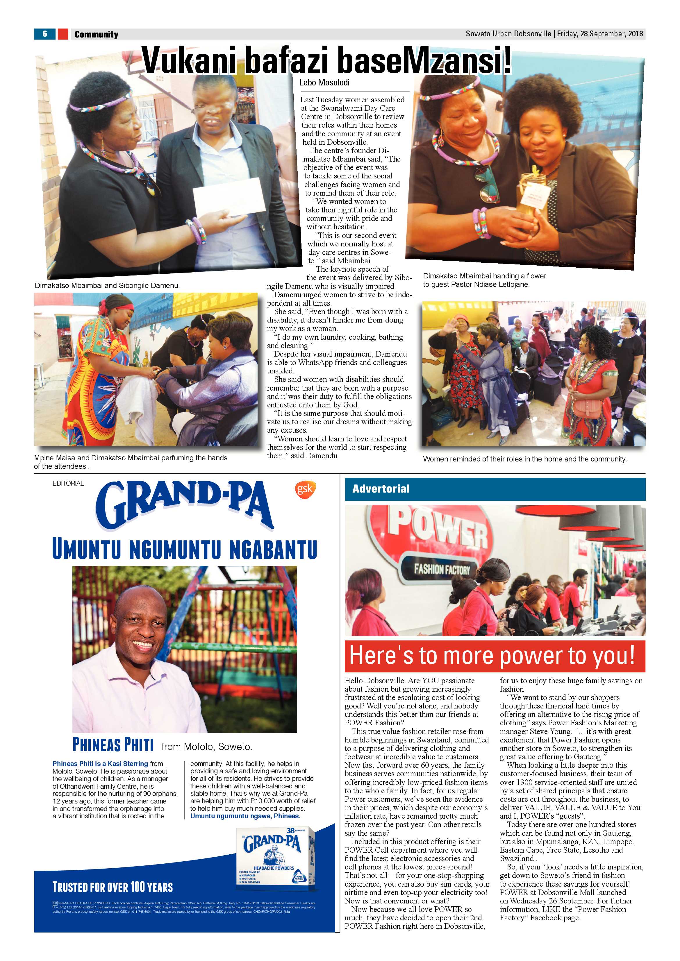 Dobsonville – September 28, 2018 issue page 6