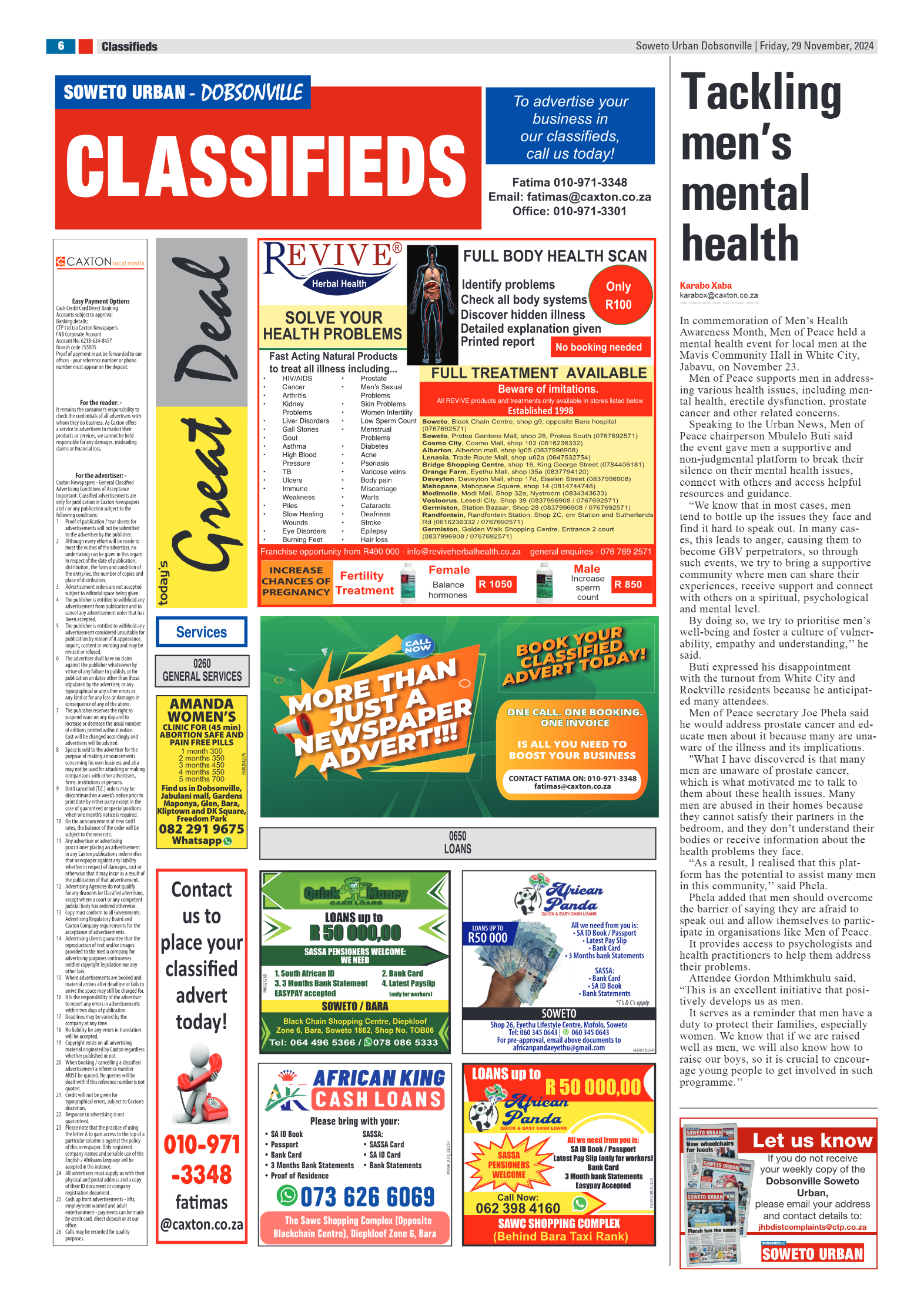 Dobsonville: 29 November 2024 page 6