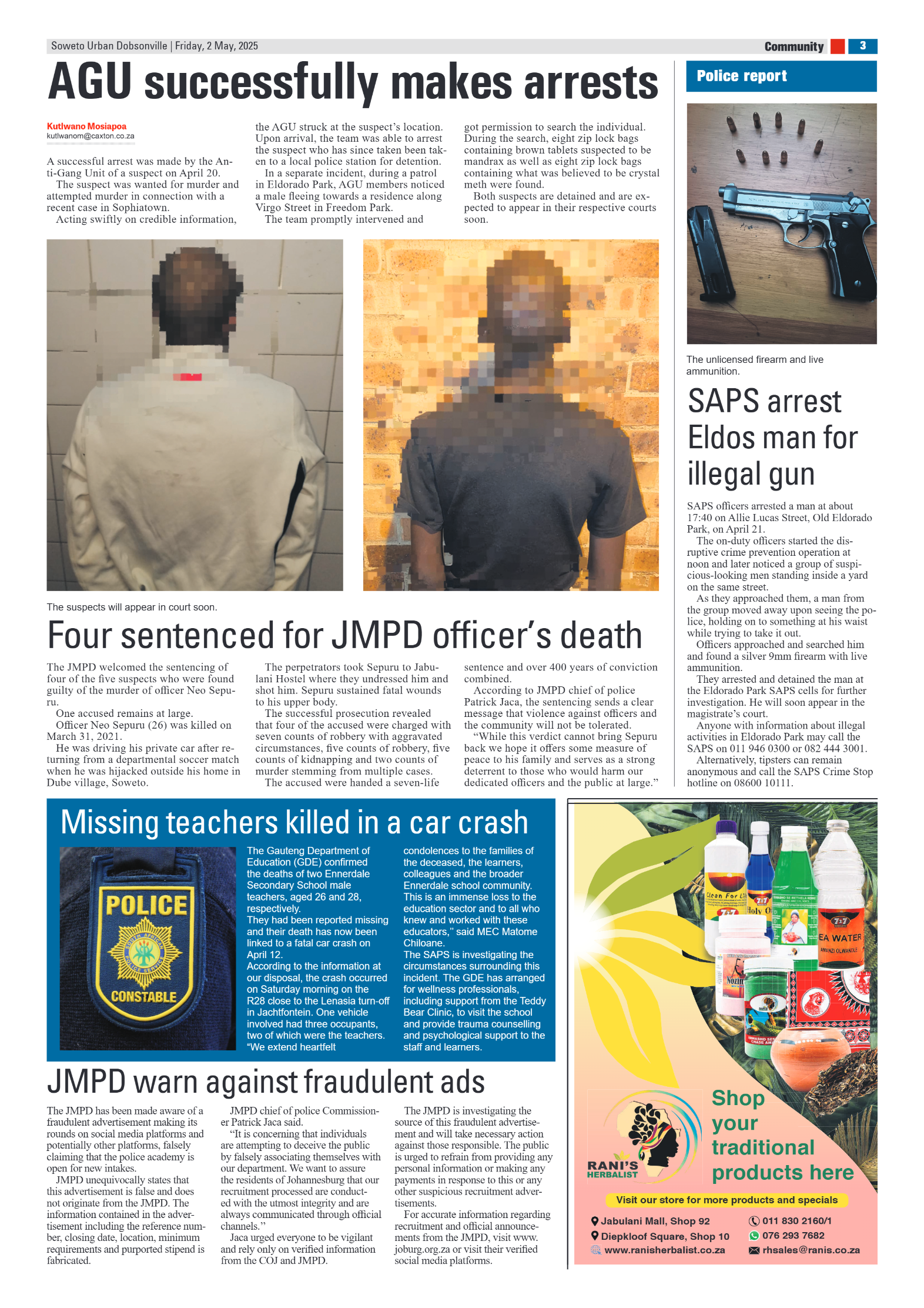 Dobsonville: 2 May 2025 page 3