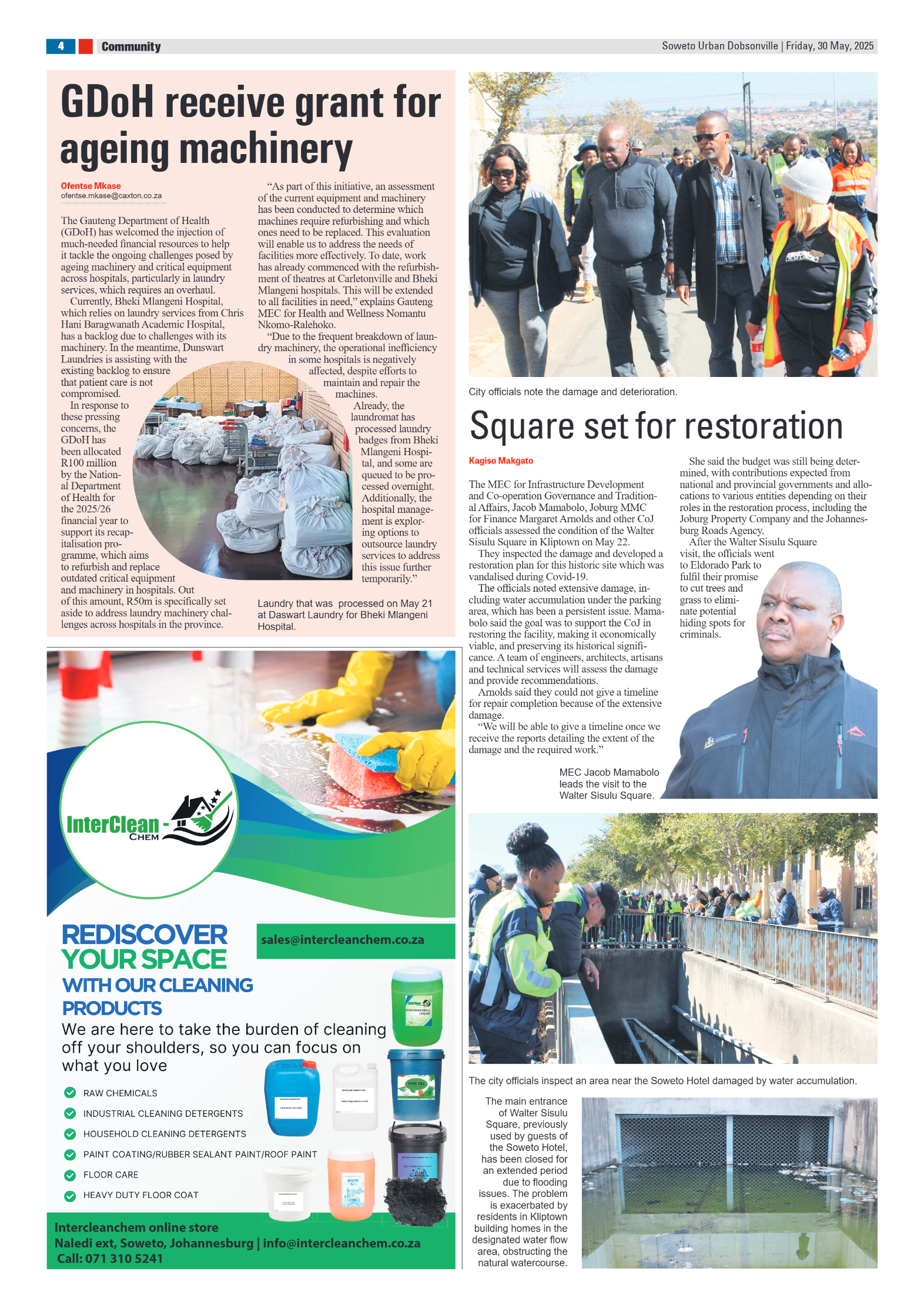 Dobsonville: 30 May 2025 page 4