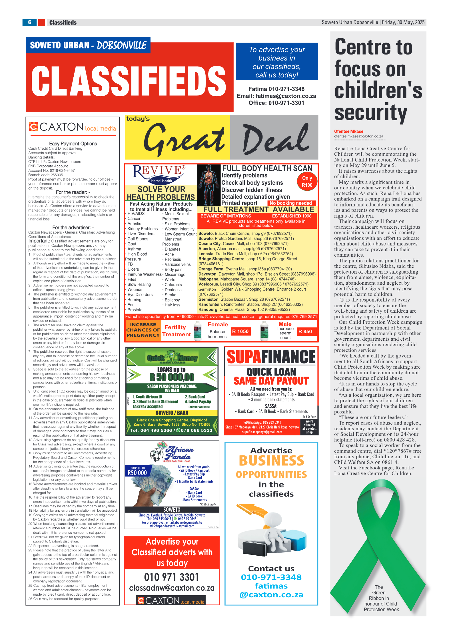 Dobsonville: 30 May 2025 page 6