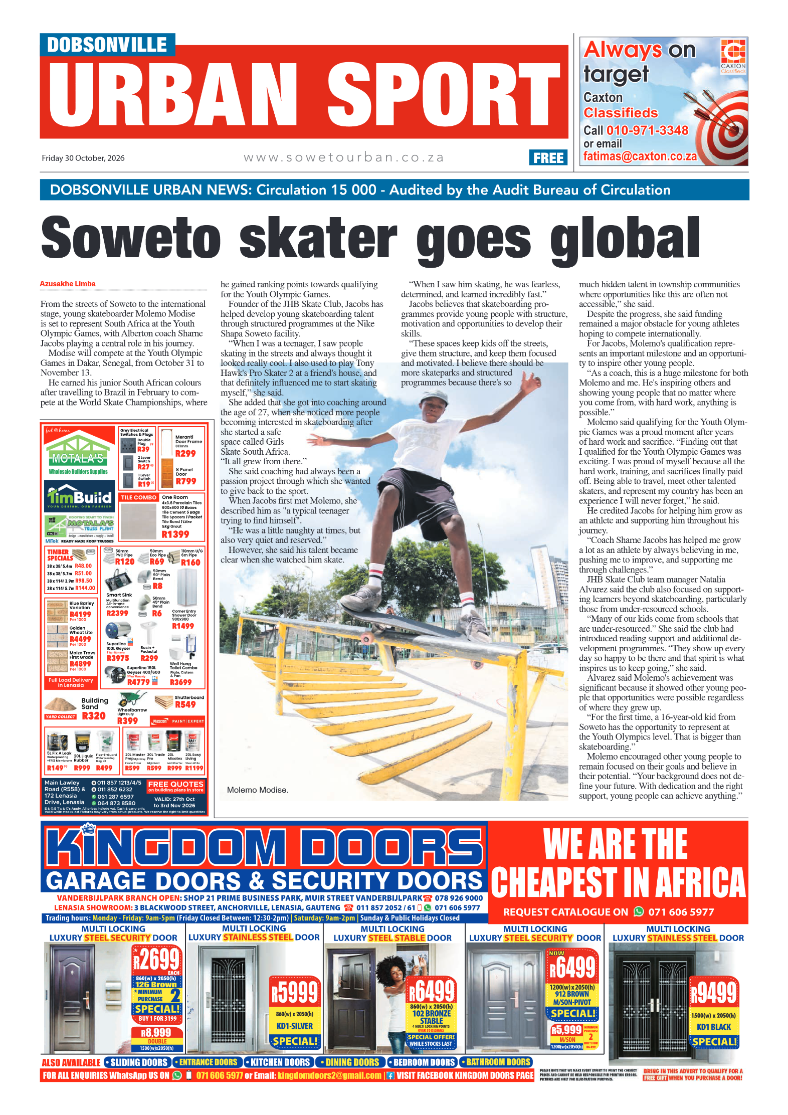 Dobsonville 30 October 2026 page 8