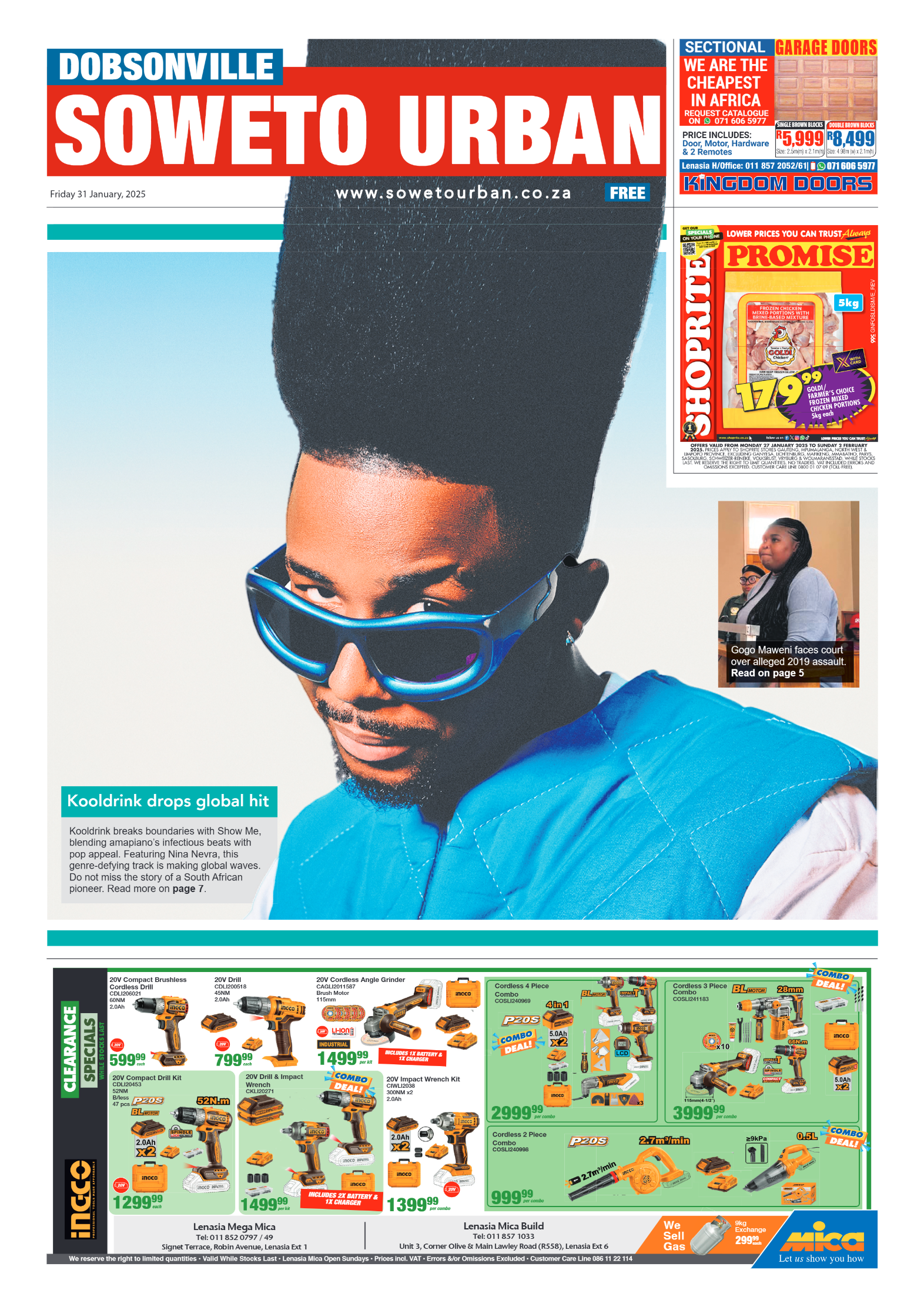 Dobsonville: 31 January 2025 page 1