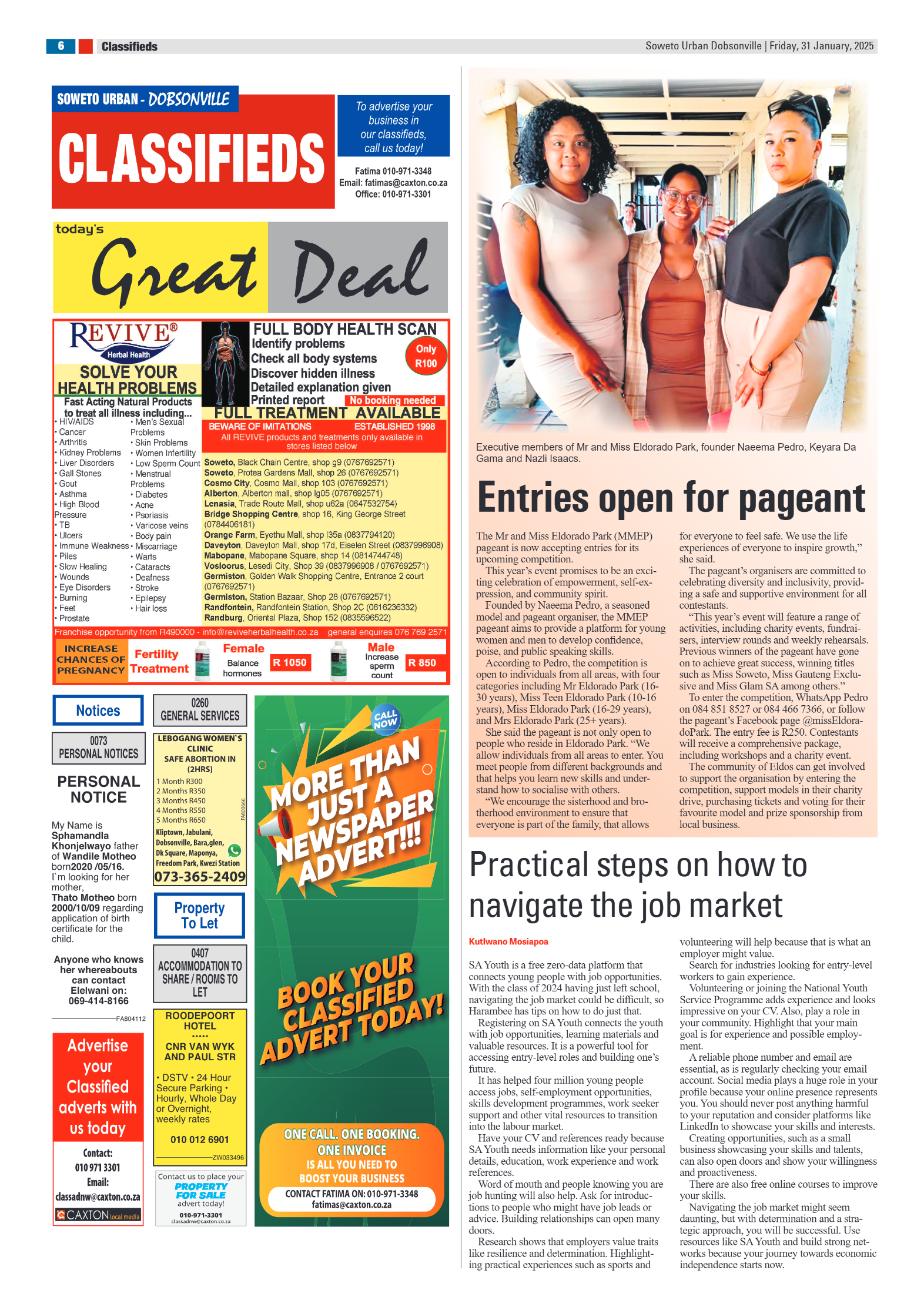 Dobsonville: 31 January 2025 page 6