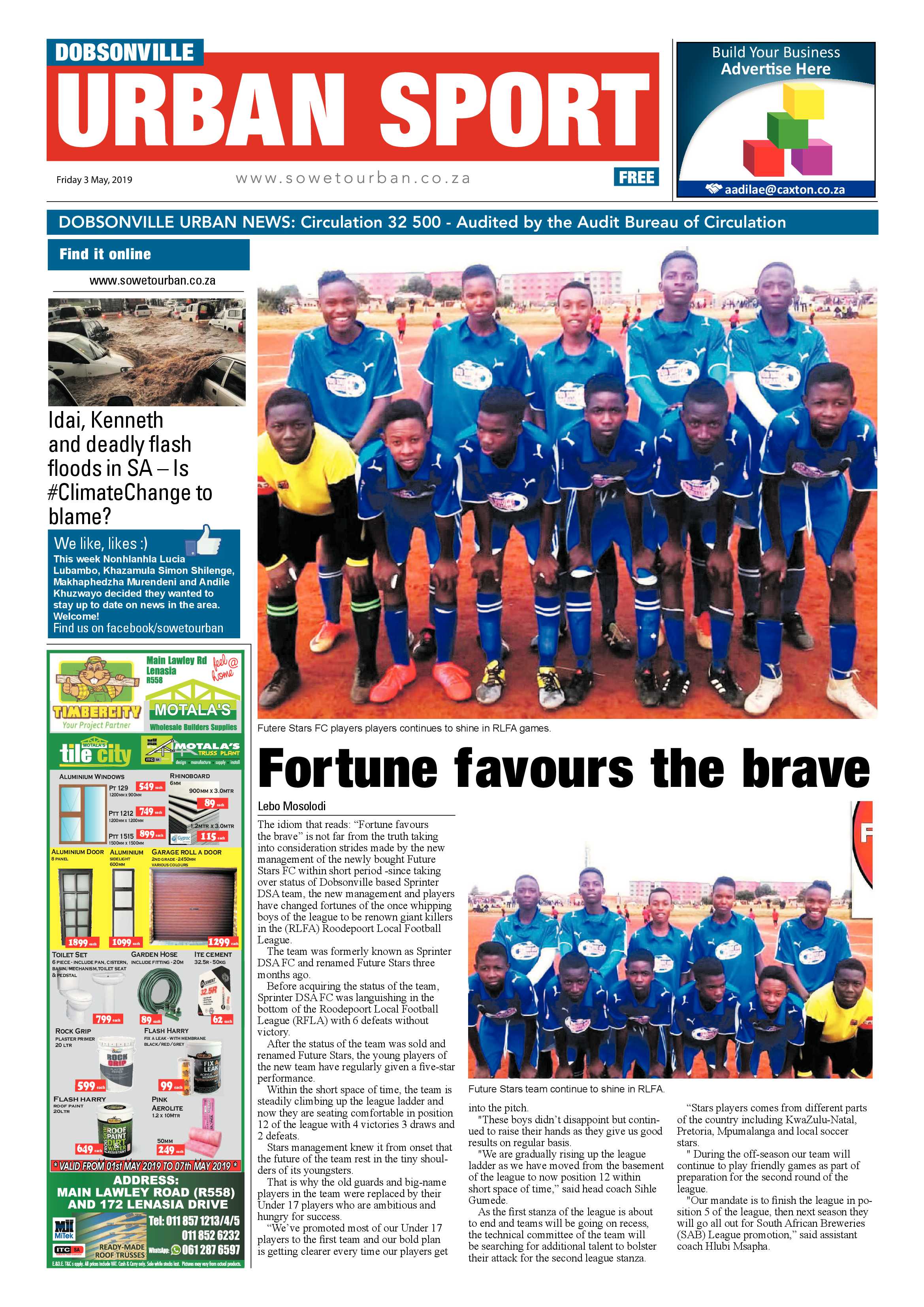 Dobsonville News – May 03, 2019 page 12