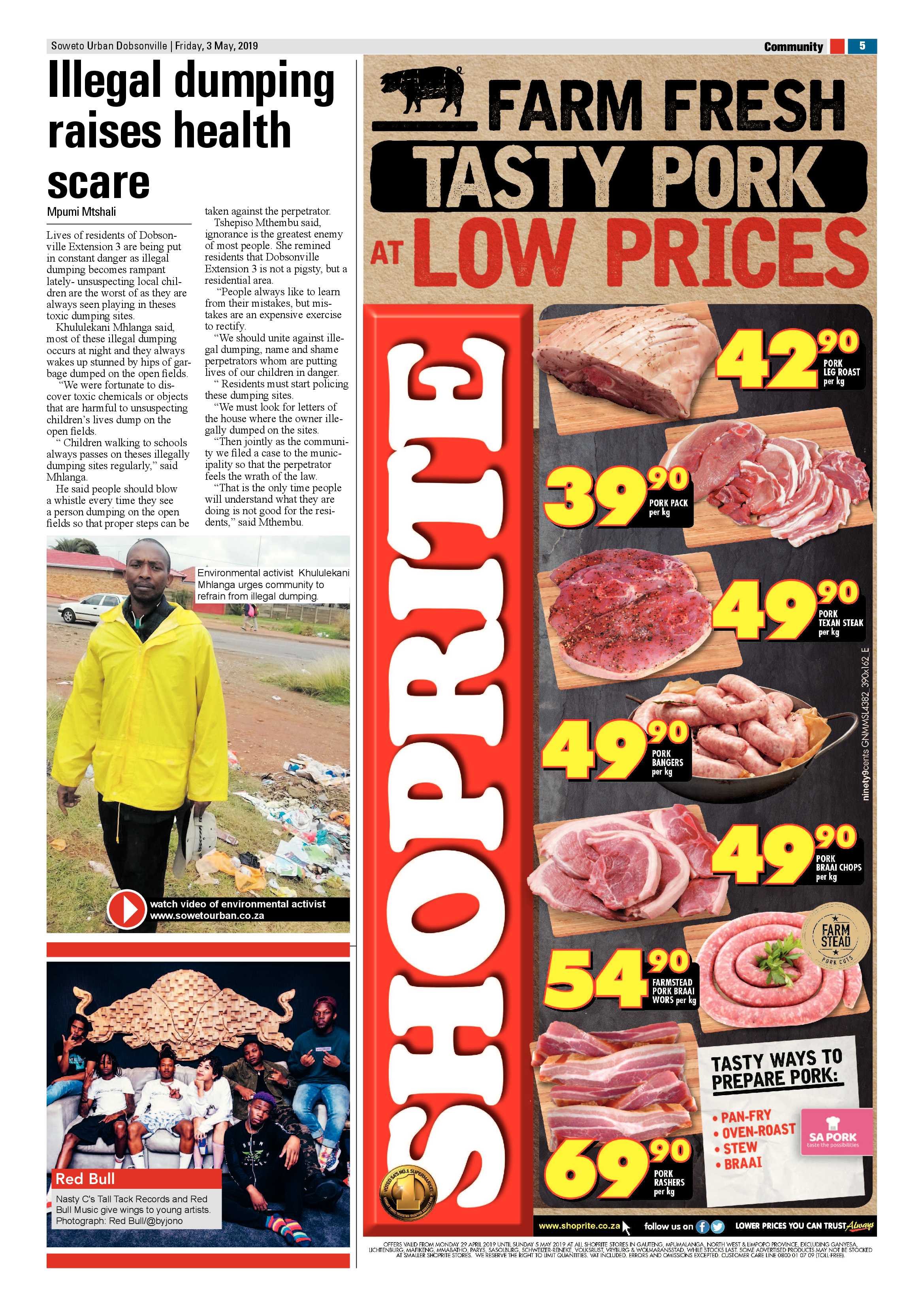 Dobsonville News – May 03, 2019 page 5