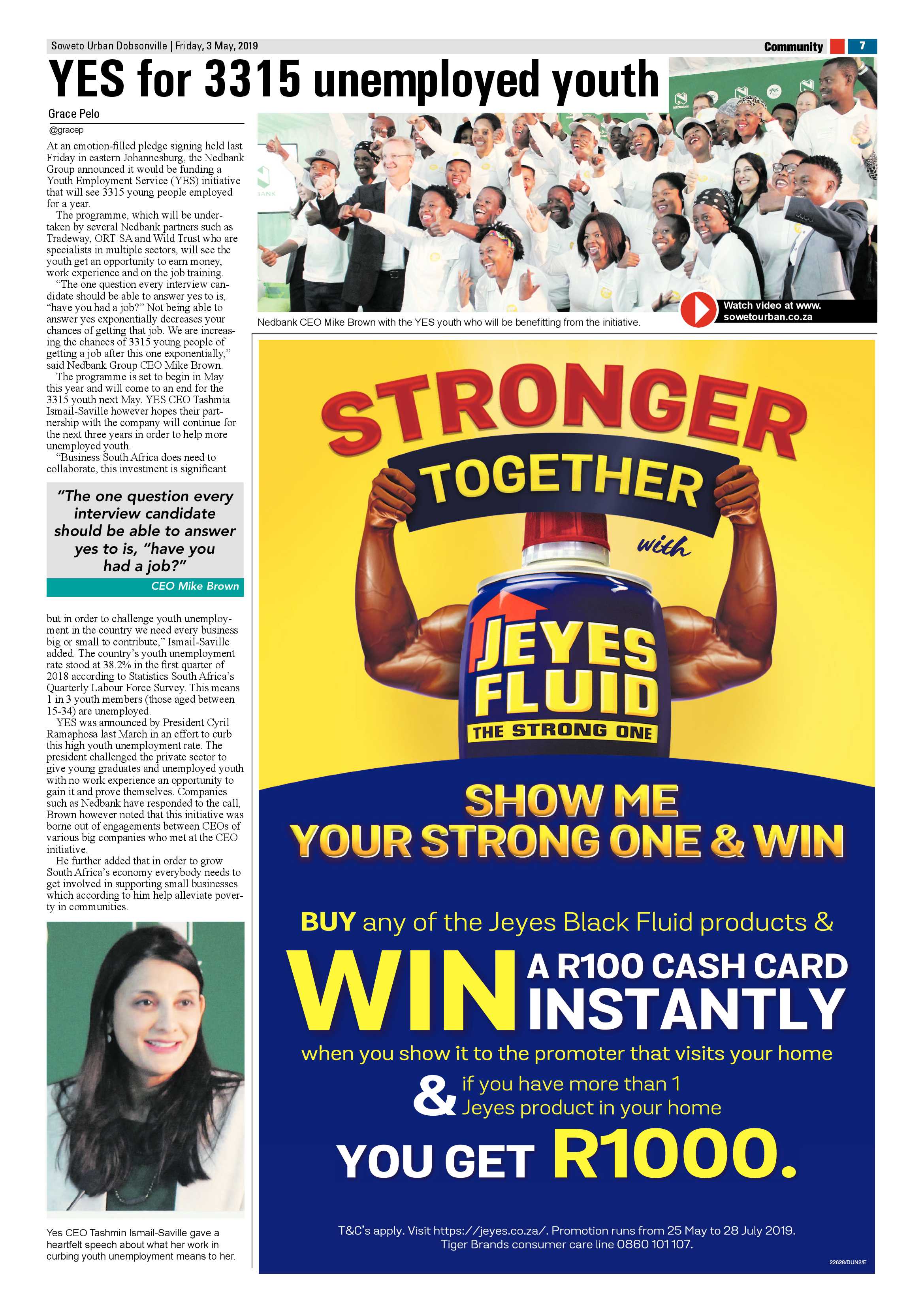 Dobsonville News – May 03, 2019 page 7