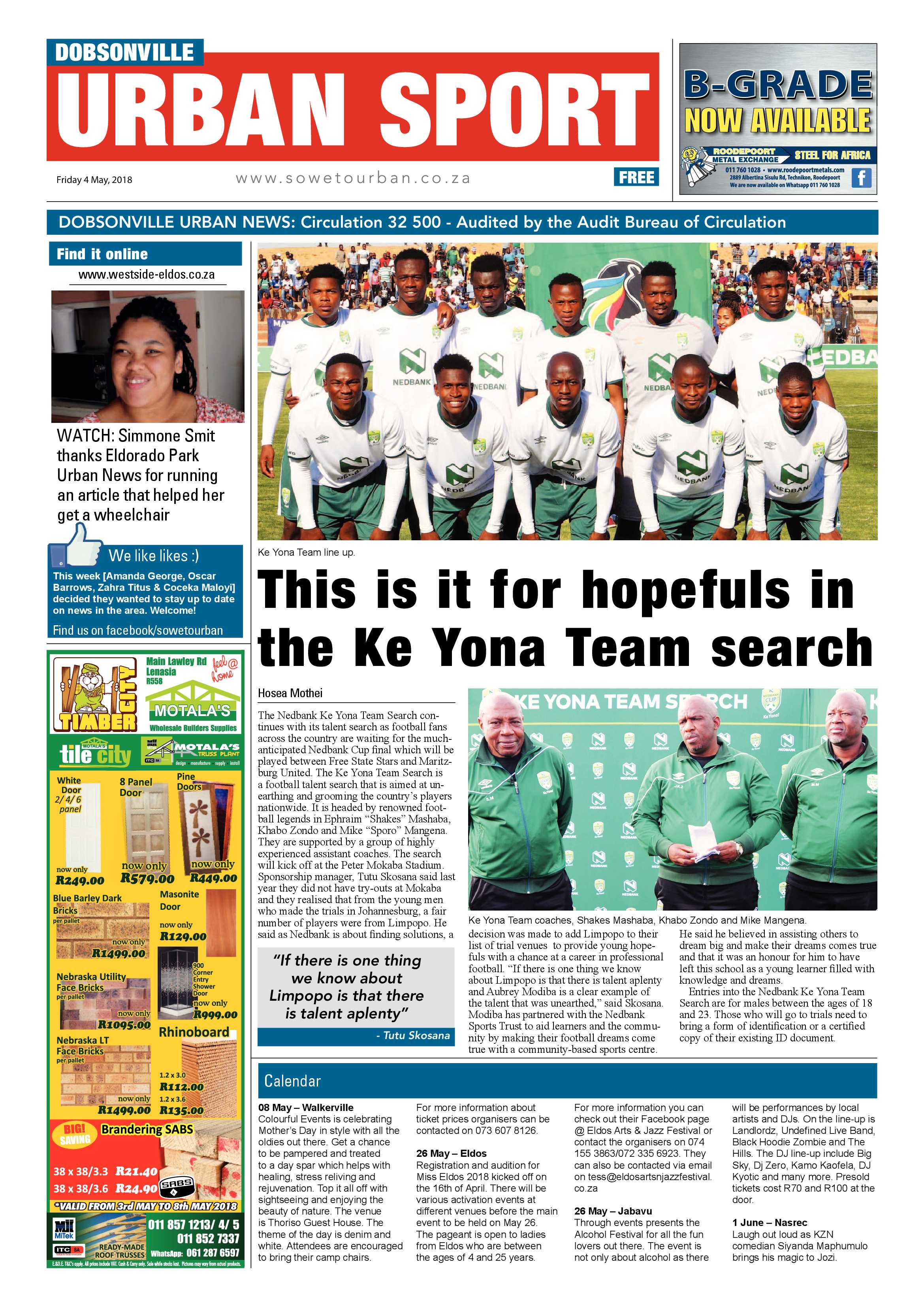 Dobsonville – May 4, 2018 issue page 12