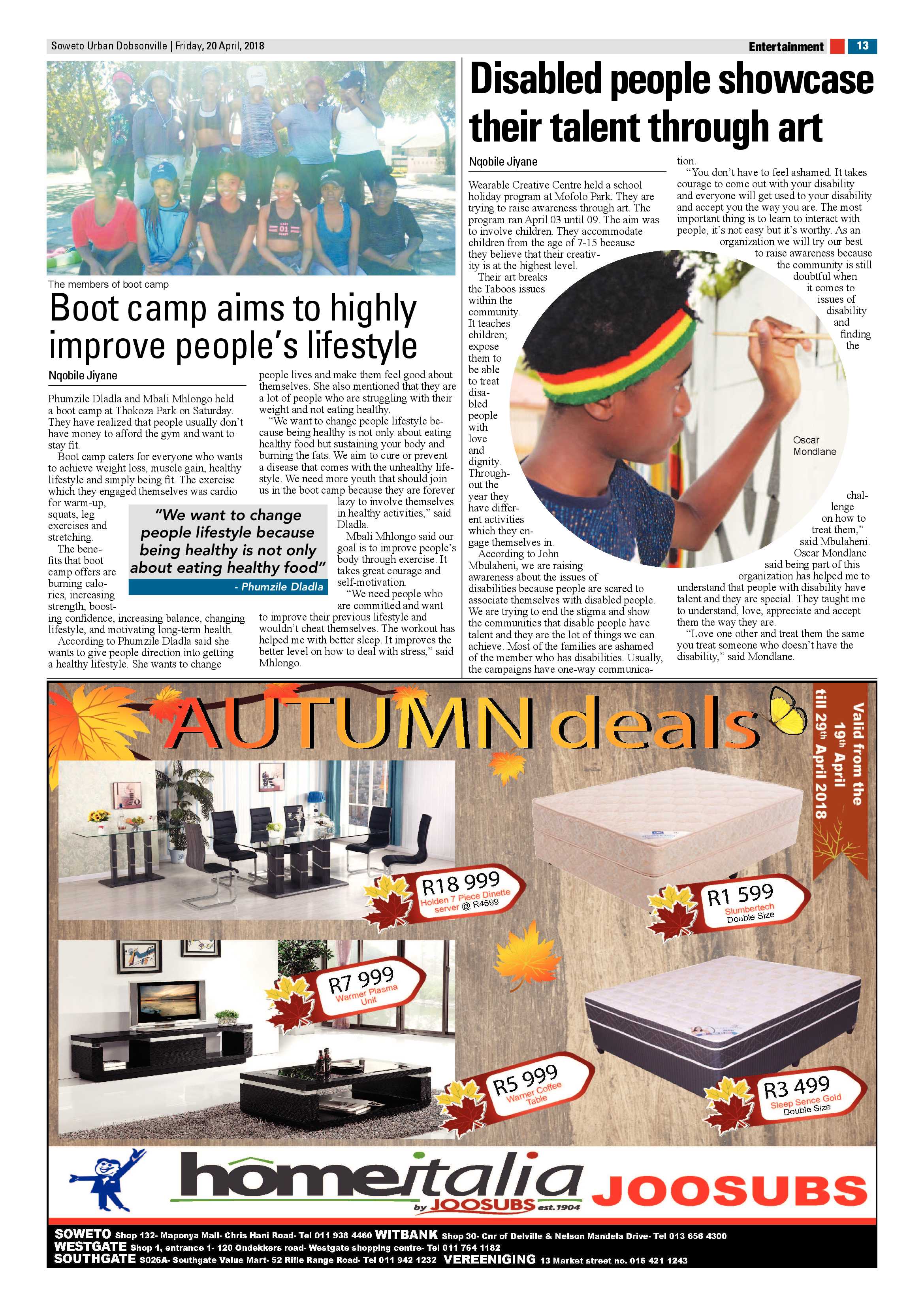 Dobsonville – May 4, 2018 issue page 13