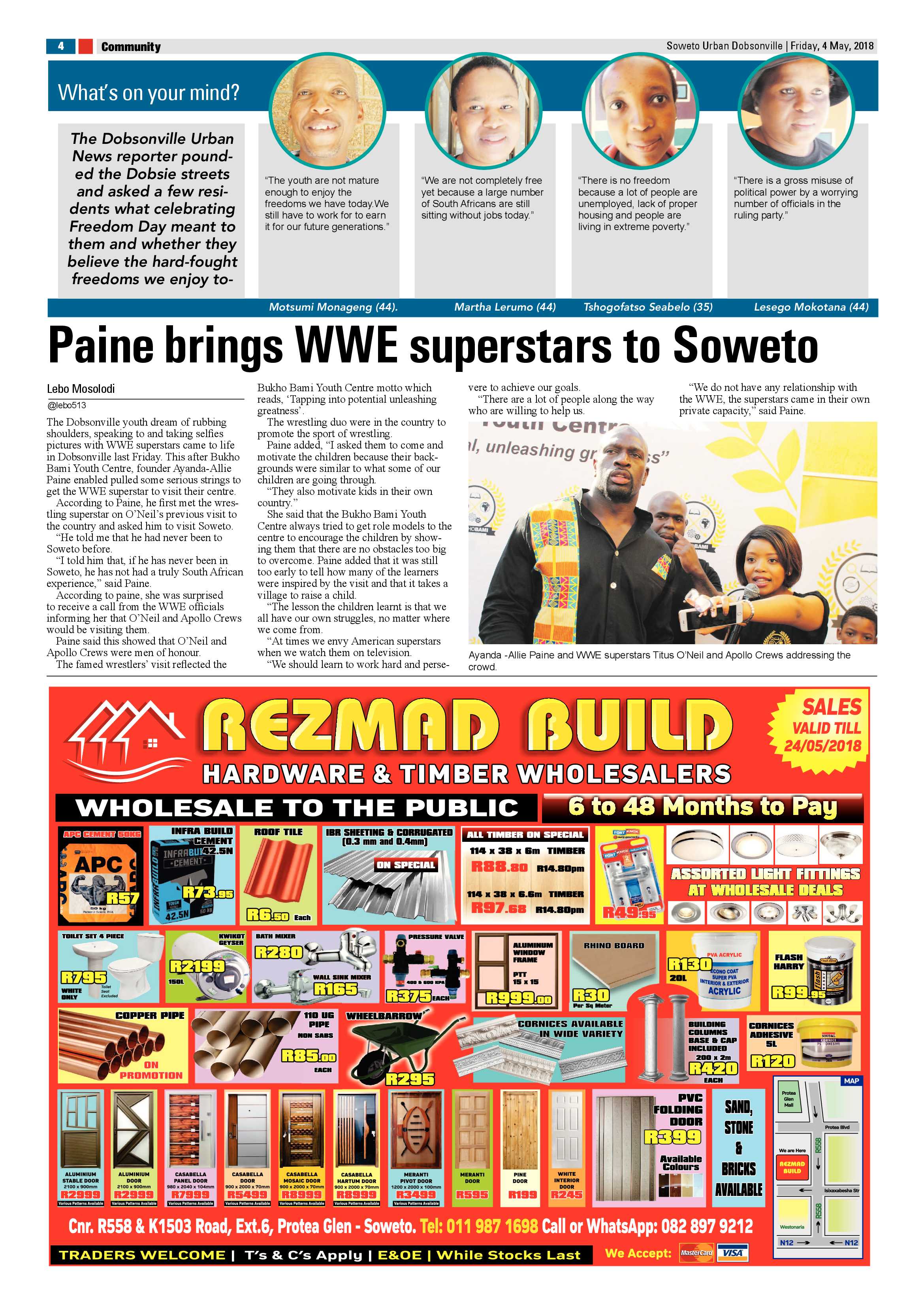 Dobsonville – May 4, 2018 issue page 4