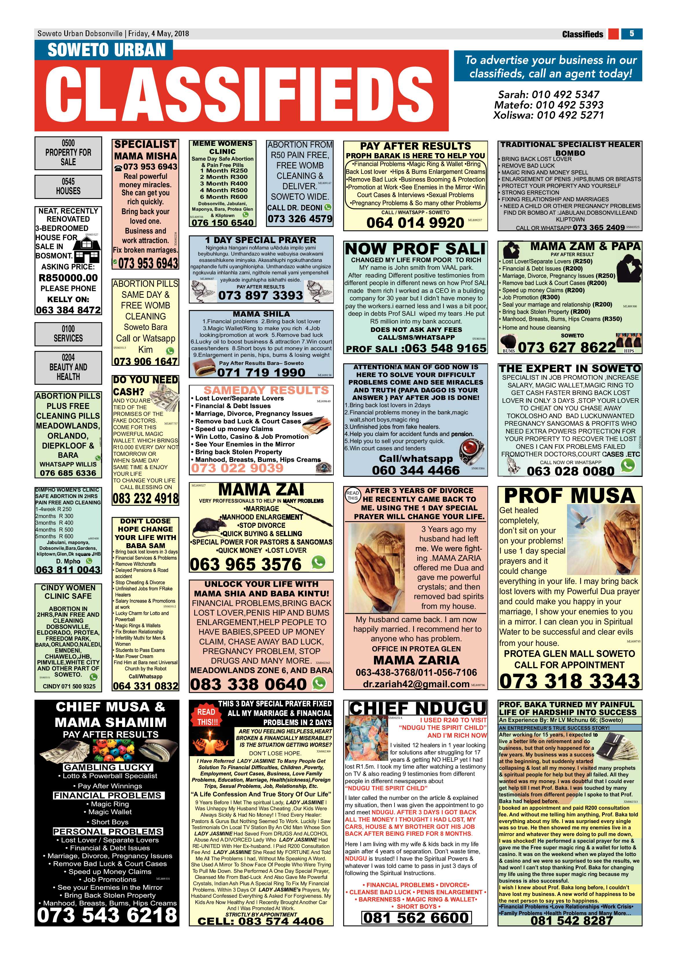 Dobsonville – May 4, 2018 issue page 5