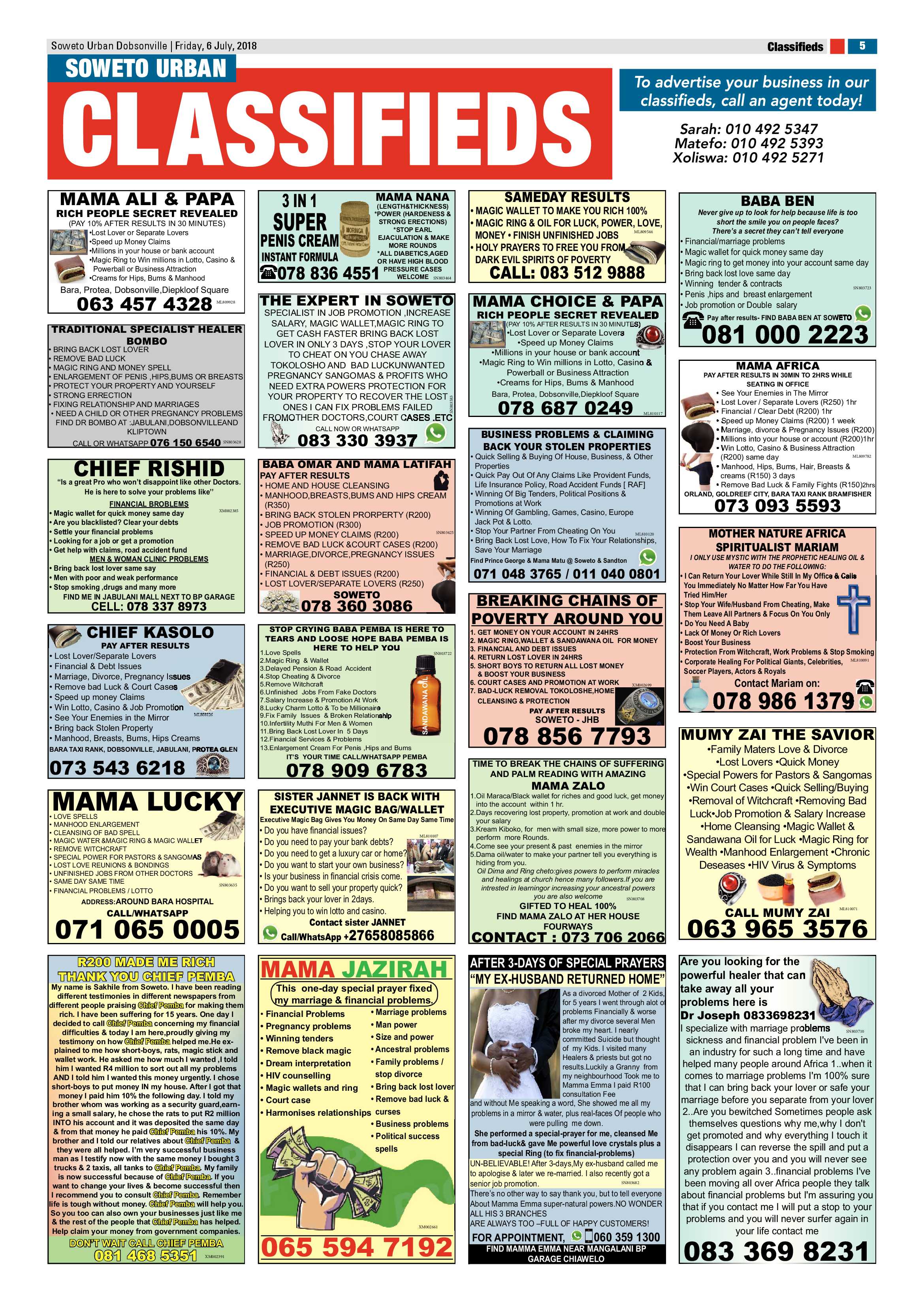 Dobsonville – July 6, 2018 issue page 5