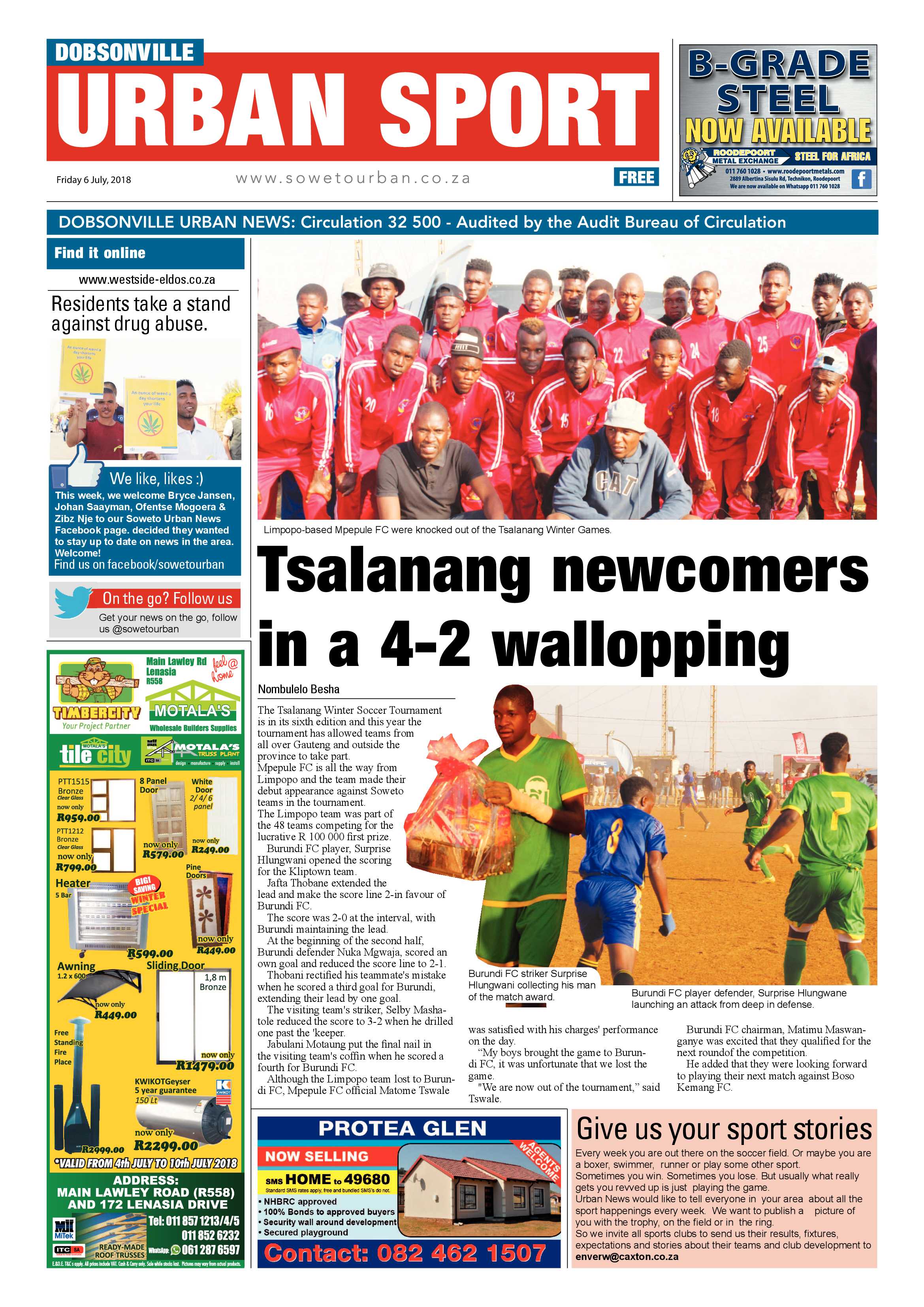 Dobsonville – July 6, 2018 issue page 8